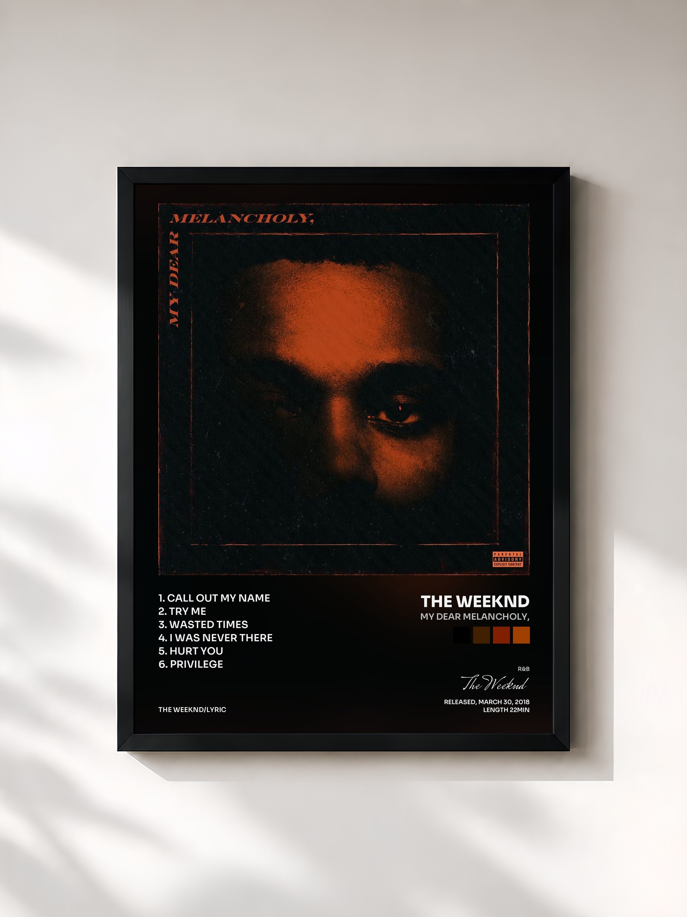 The Weeknd · My Dear Melancholy,