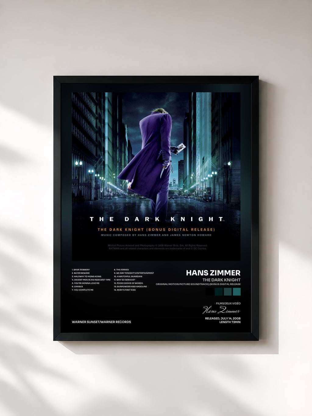 Hans Zimmer · The Dark Knight (Original Motion Picture Soundtrack) (Bonus Digital Release)