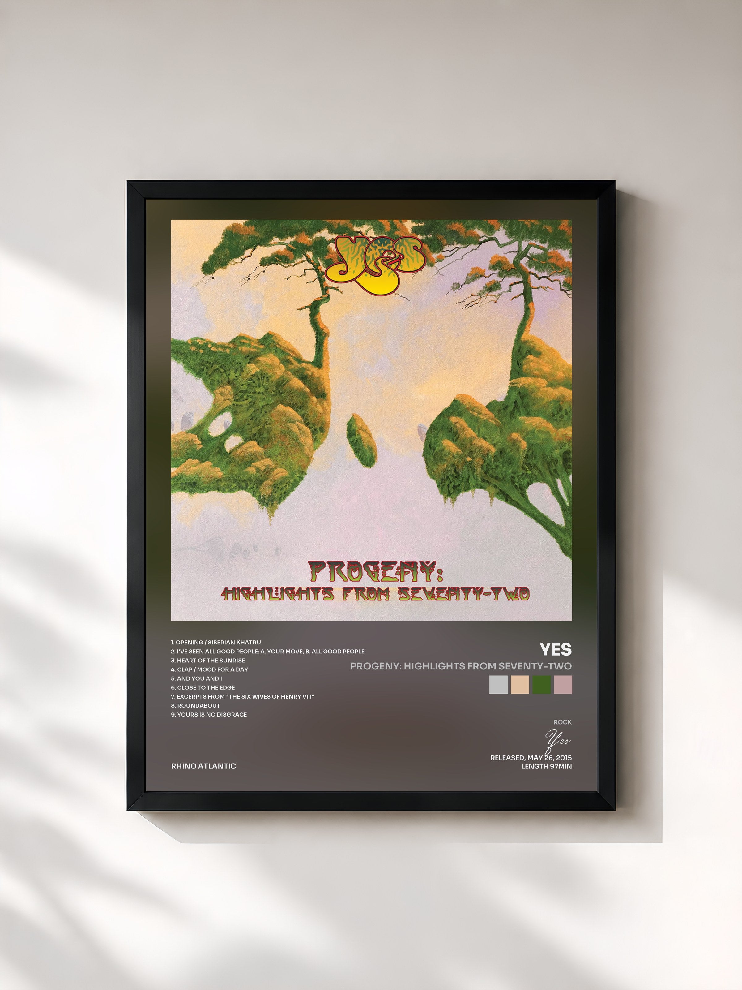 Yes · Progeny: Highlights from Seventy-Two