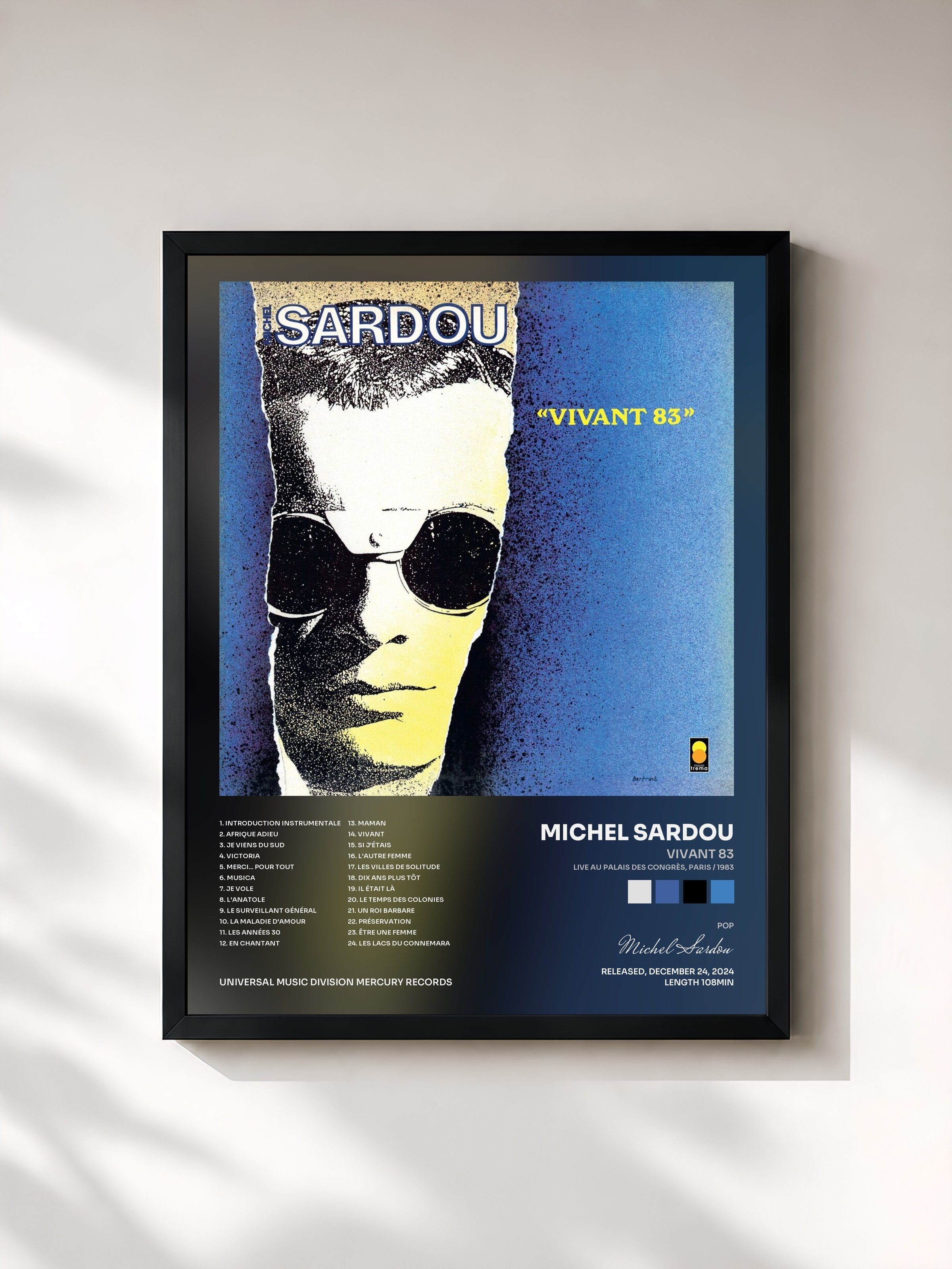 Michel Sardou · Vivant 83 (Live au Palais des Congrès, Paris / 1983)
