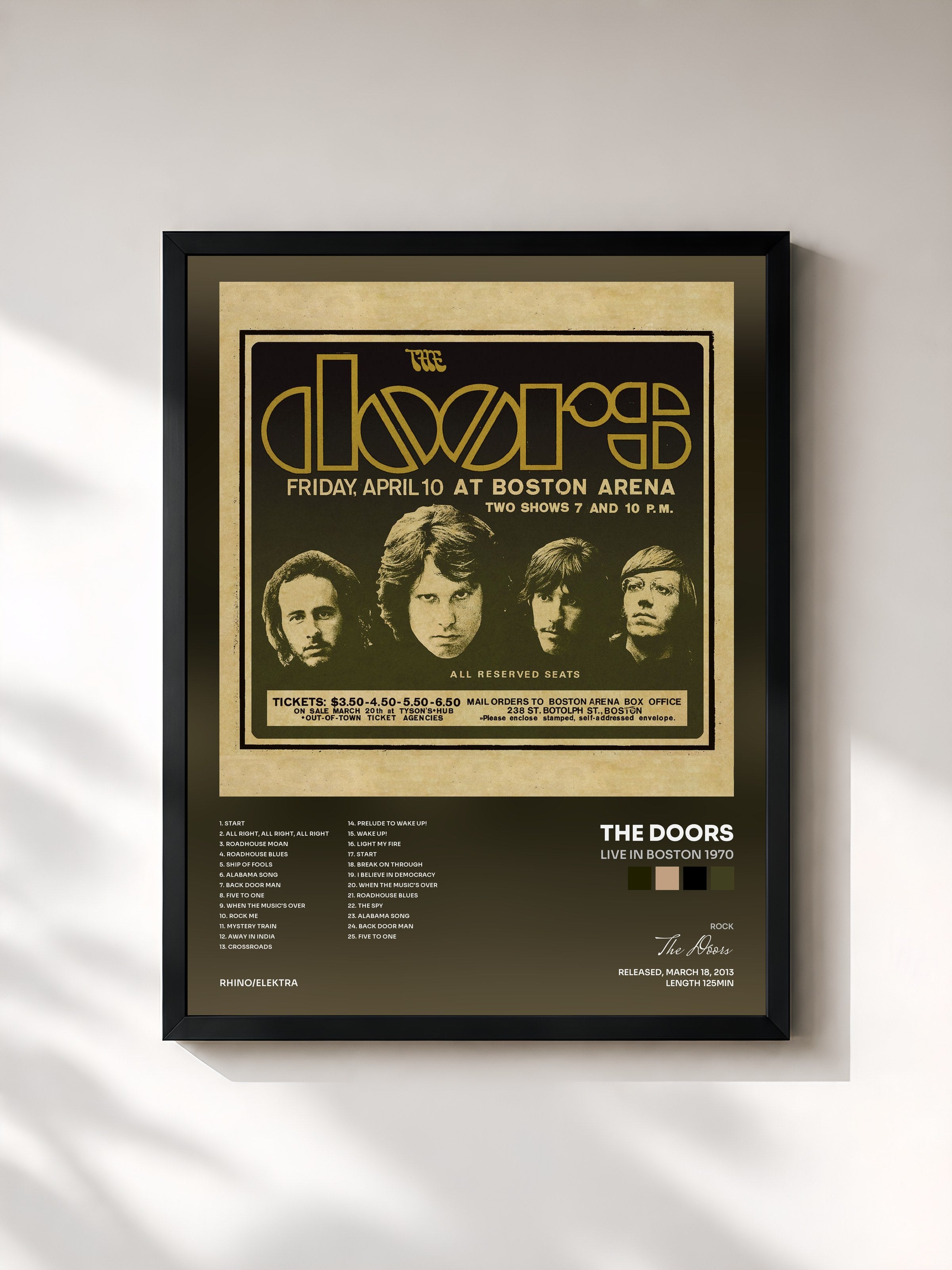 The Doors · Live in Boston 1970