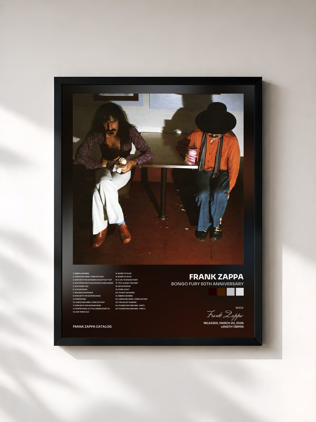 Frank Zappa · Bongo Fury 50th Anniversary