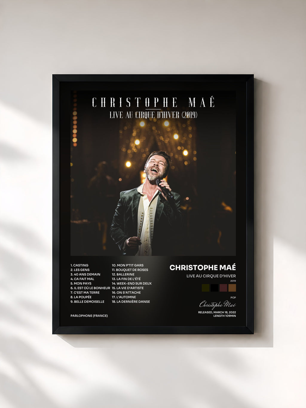 Christophe Maé · Live au Cirque d'Hiver (2019)