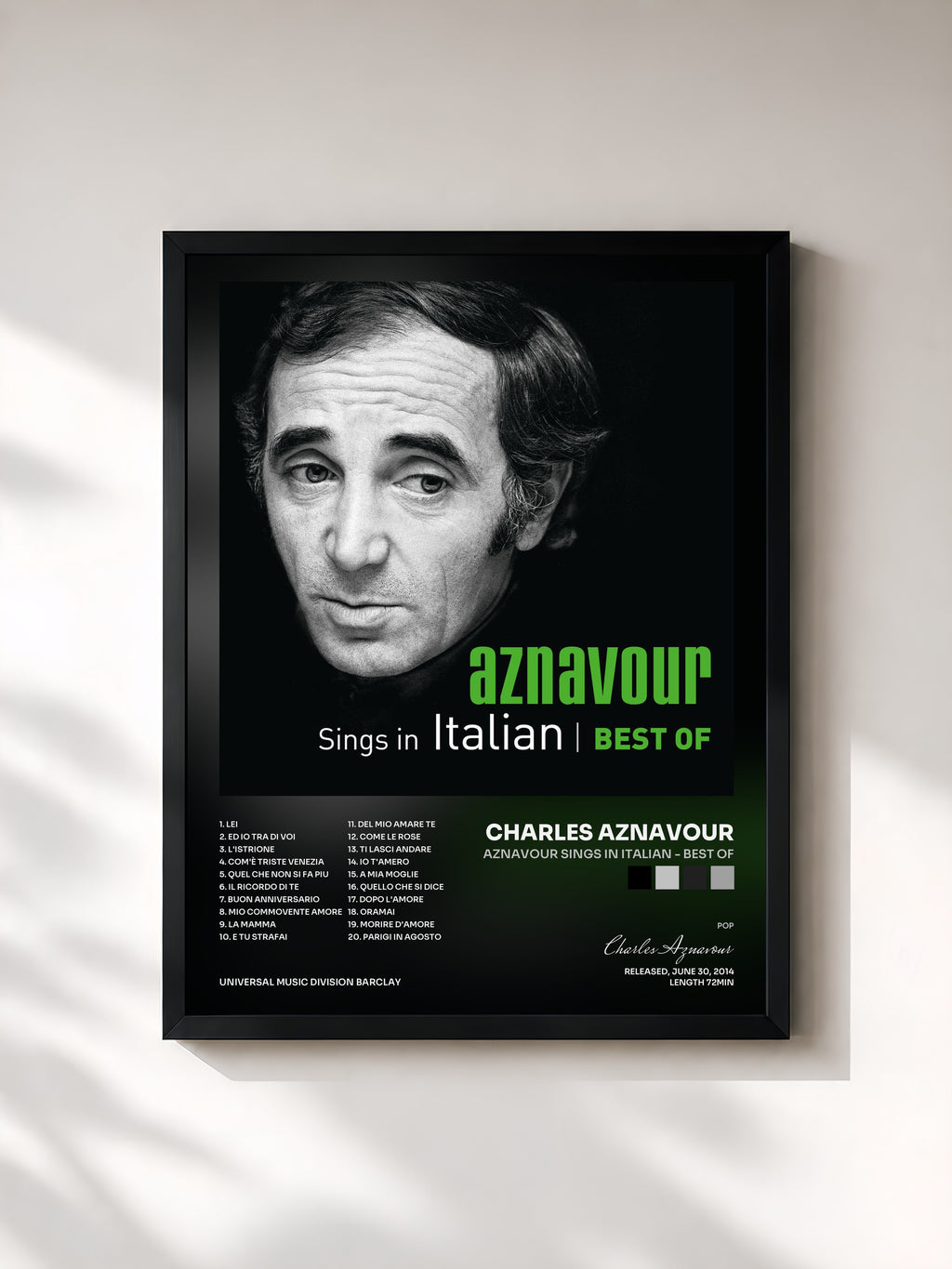 Charles Aznavour · Aznavour Sings In Italian - Best Of