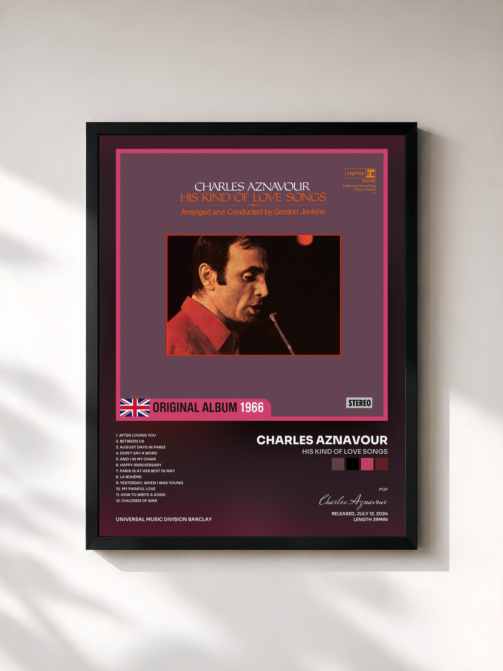Charles Aznavour · His Kind Of Love Songs