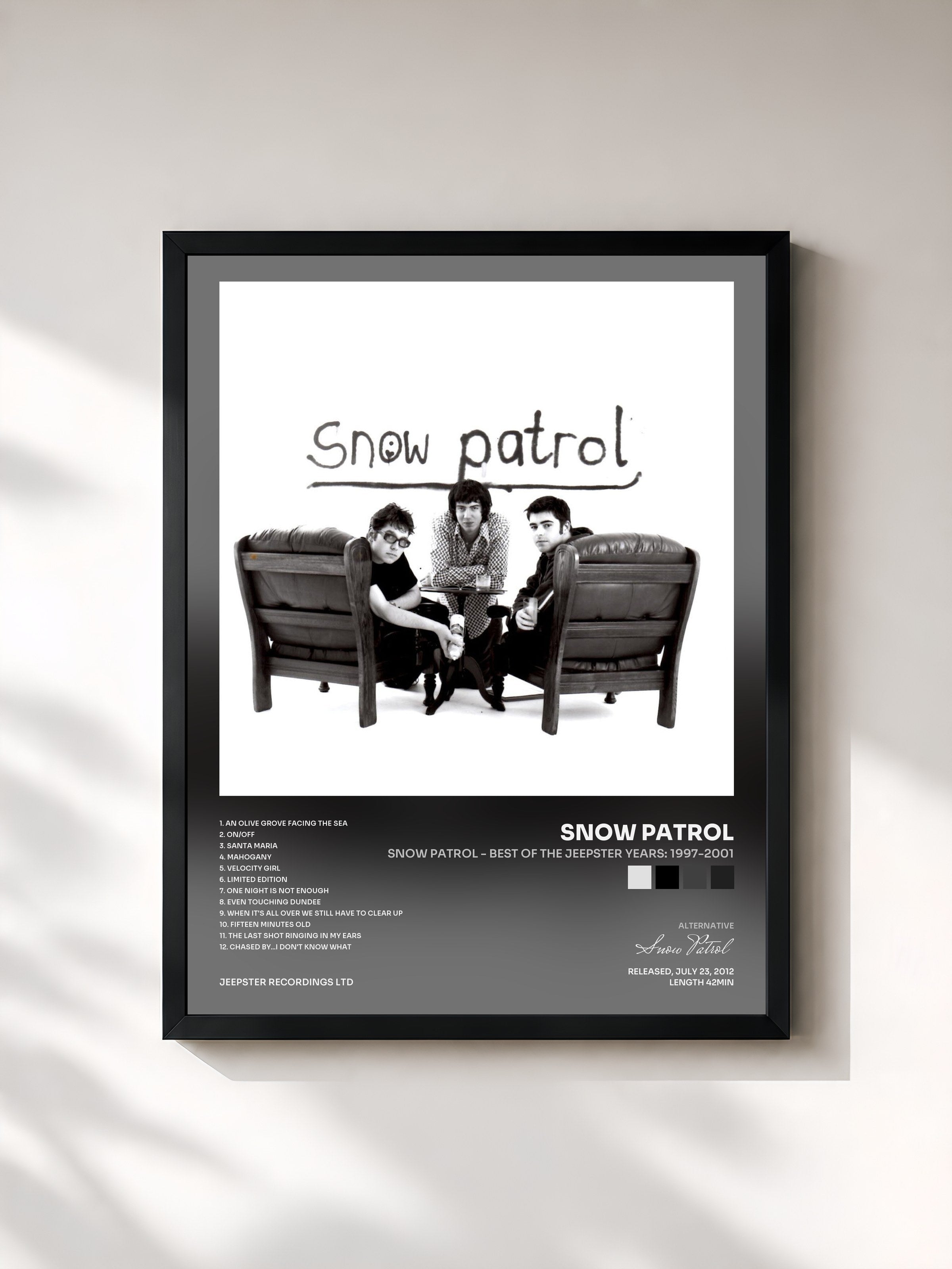 Snow Patrol · Snow Patrol - Best of the Jeepster Years: 1997-2001