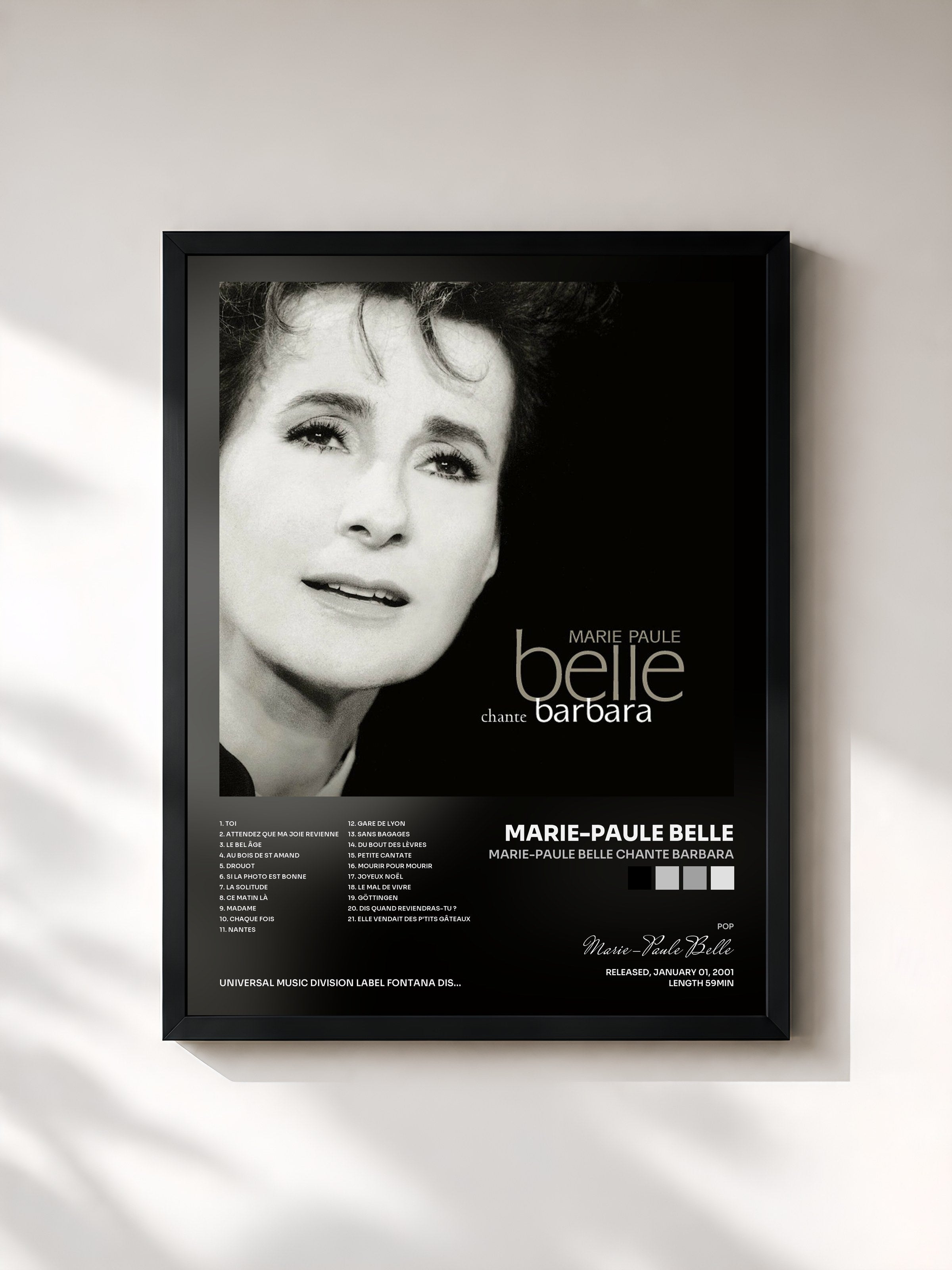 Marie-Paule Belle · Marie-Paule Belle chante Barbara