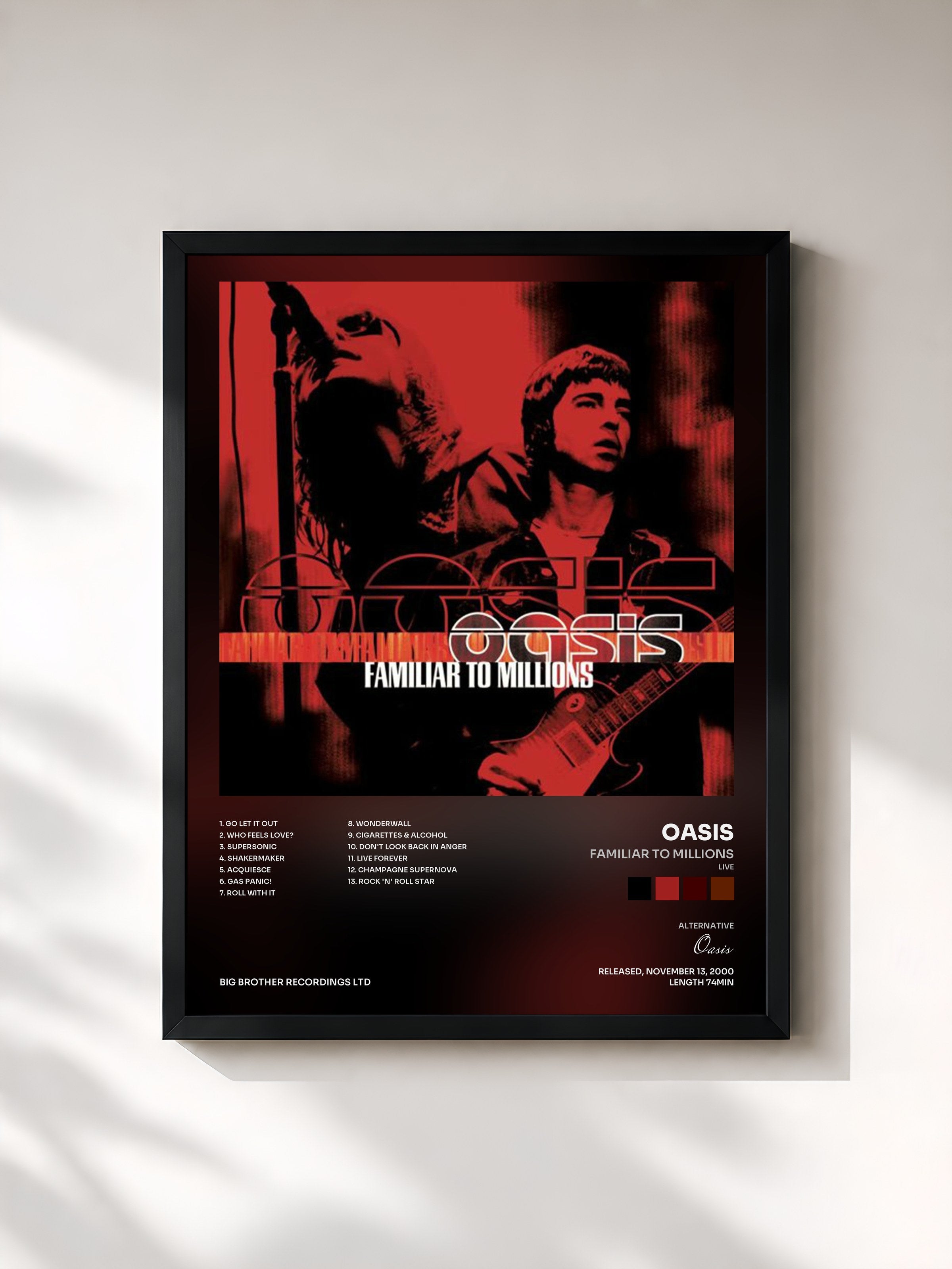 Oasis · Familiar To Millions (Live)
