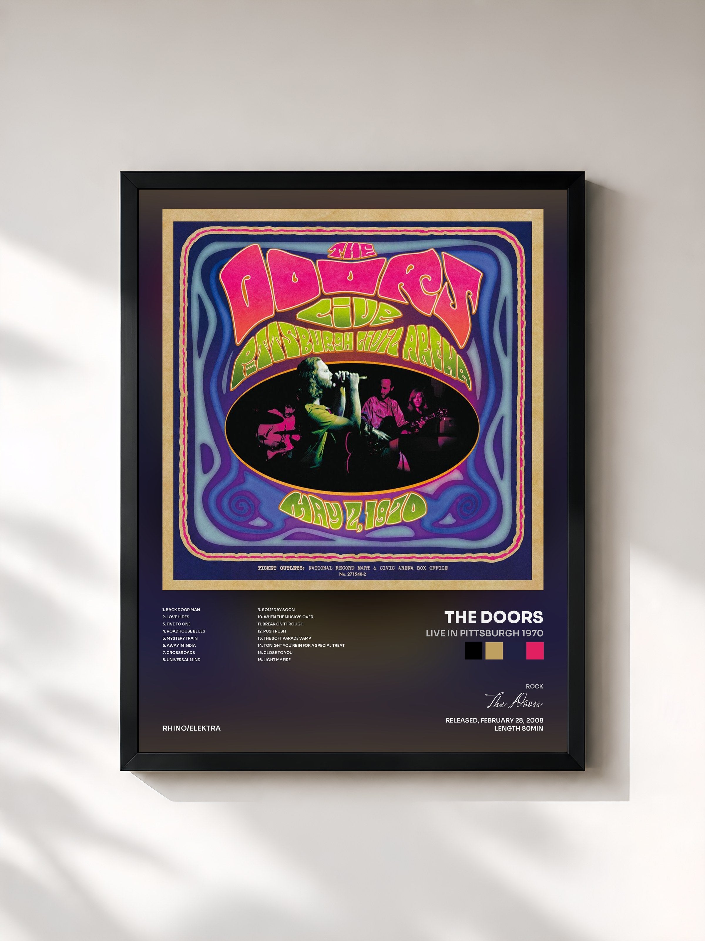 The Doors · Live in Pittsburgh 1970
