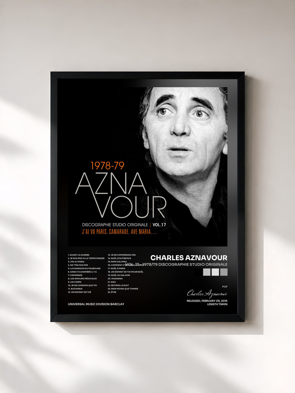 Charles Aznavour · Vol. 17 - 1978/79 Discographie studio originale