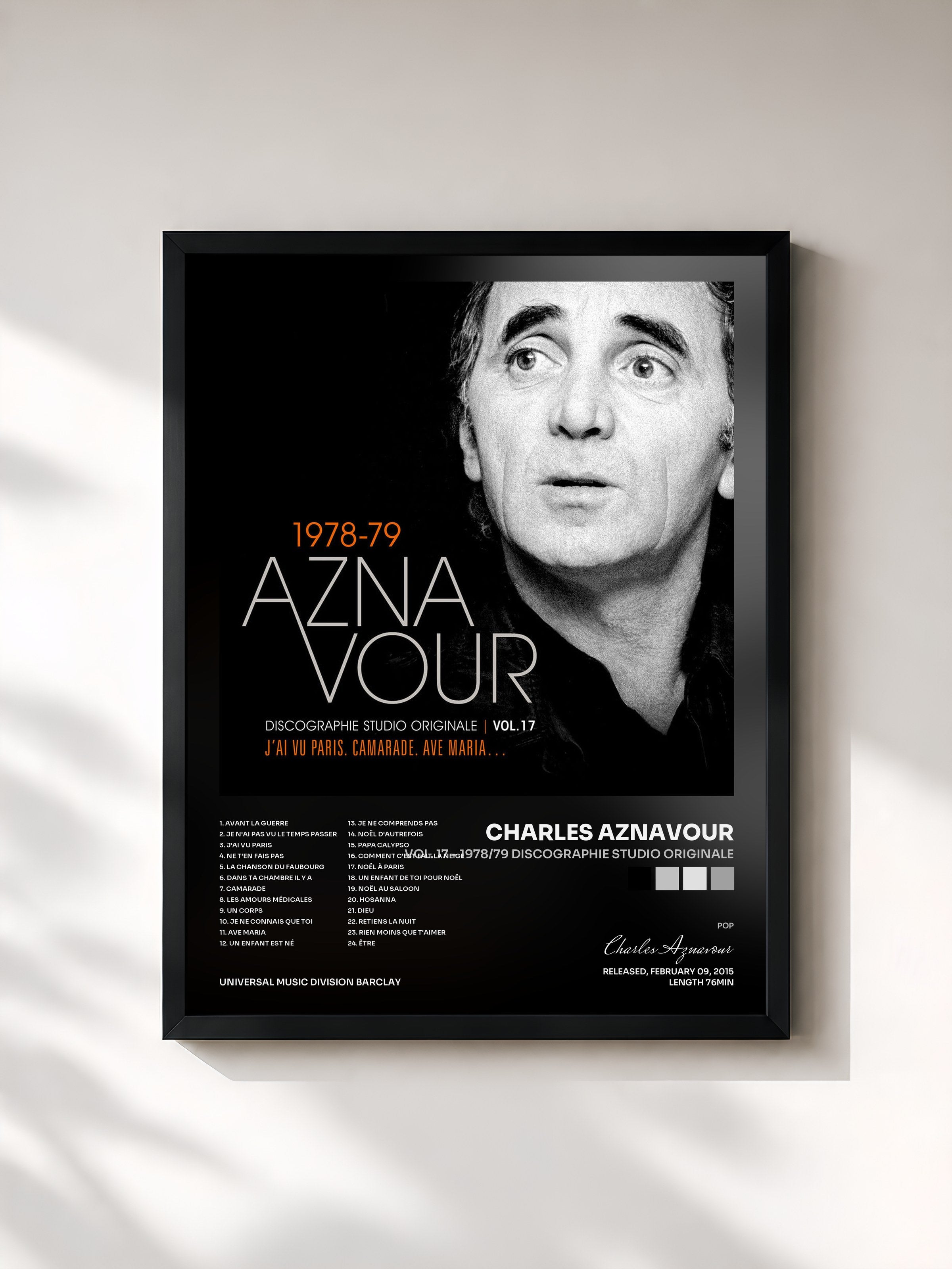 Charles Aznavour · Vol. 17 - 1978/79 Discographie studio originale