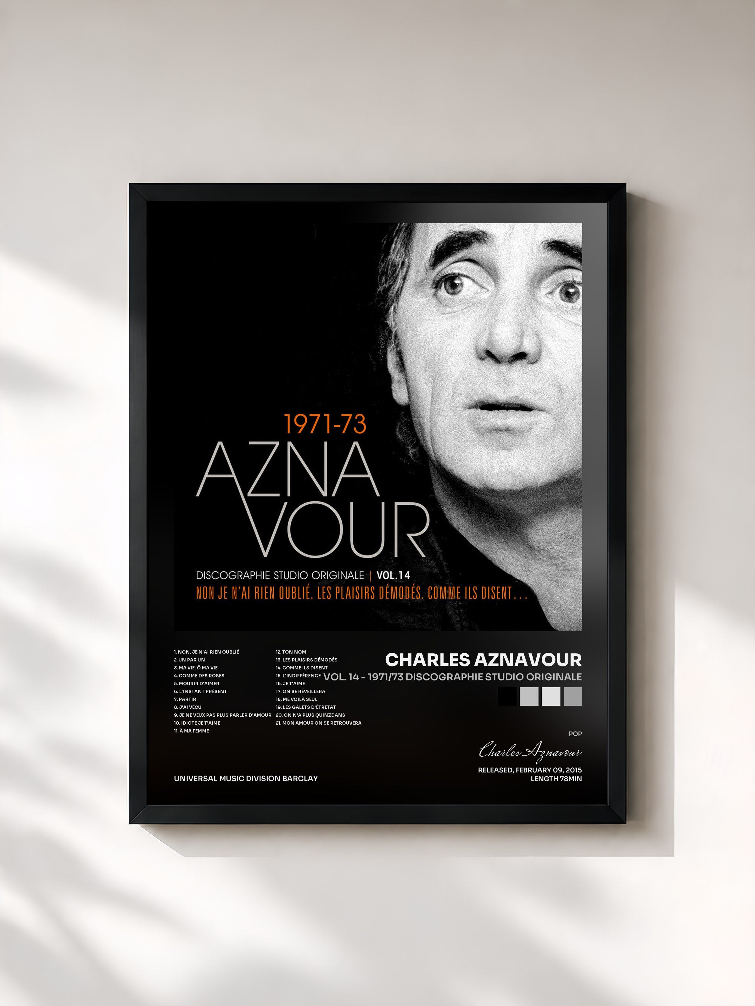 Charles Aznavour · Vol. 14 - 1971/73 Discographie studio originale