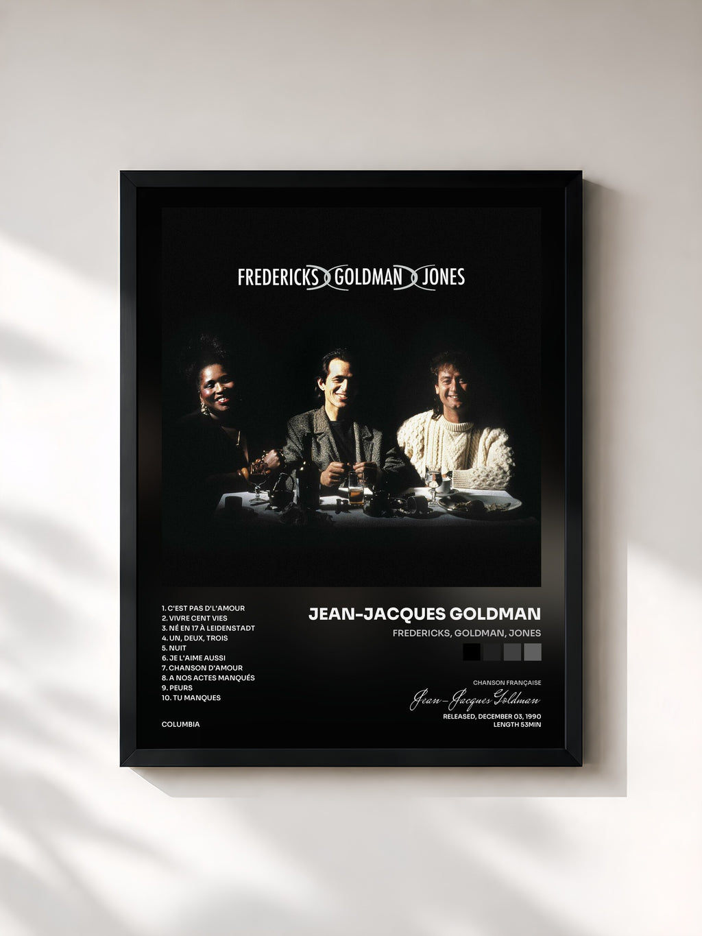 Jean-Jacques Goldman · Fredericks, Goldman, Jones