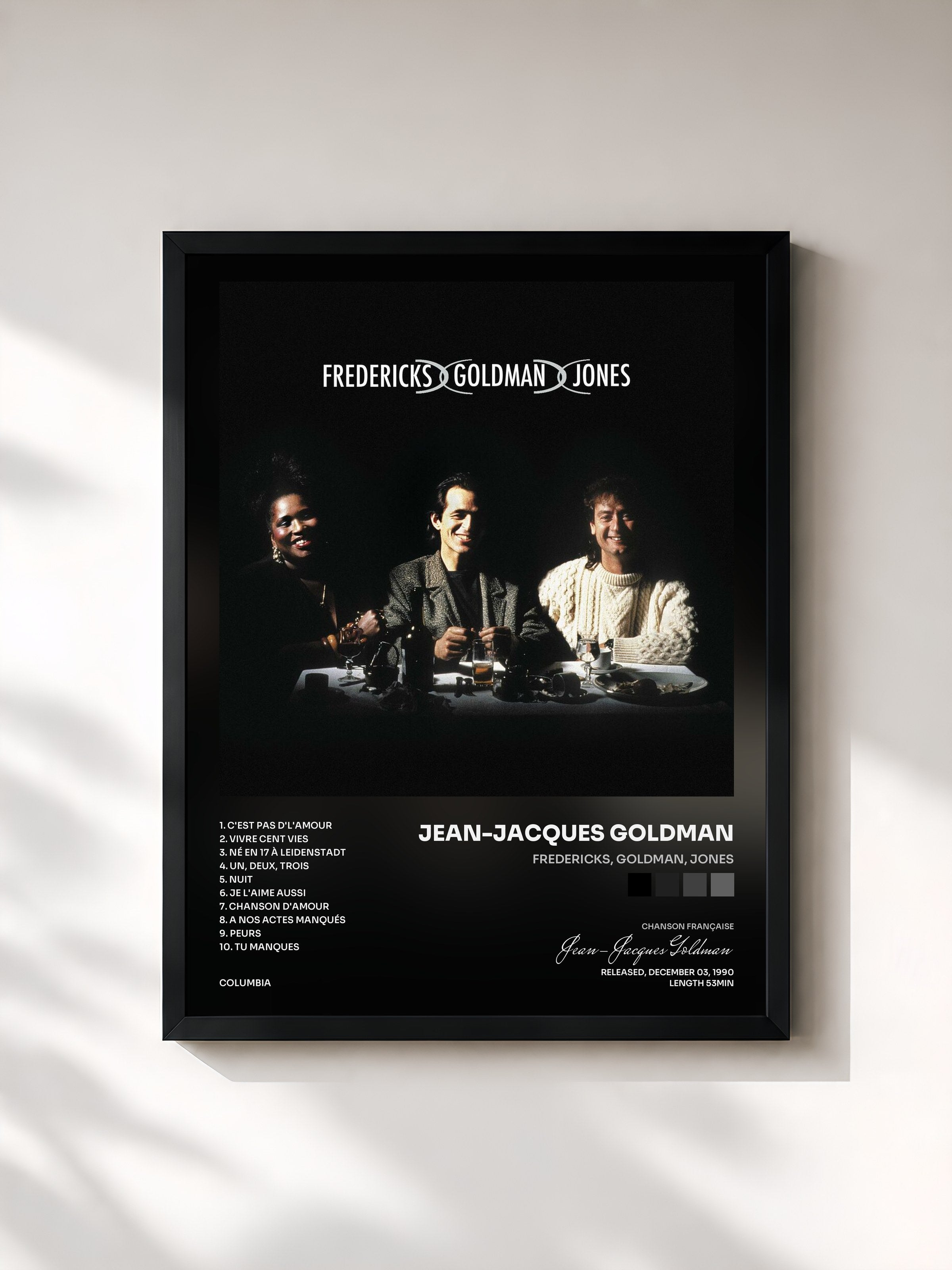 Jean-Jacques Goldman · Fredericks, Goldman, Jones