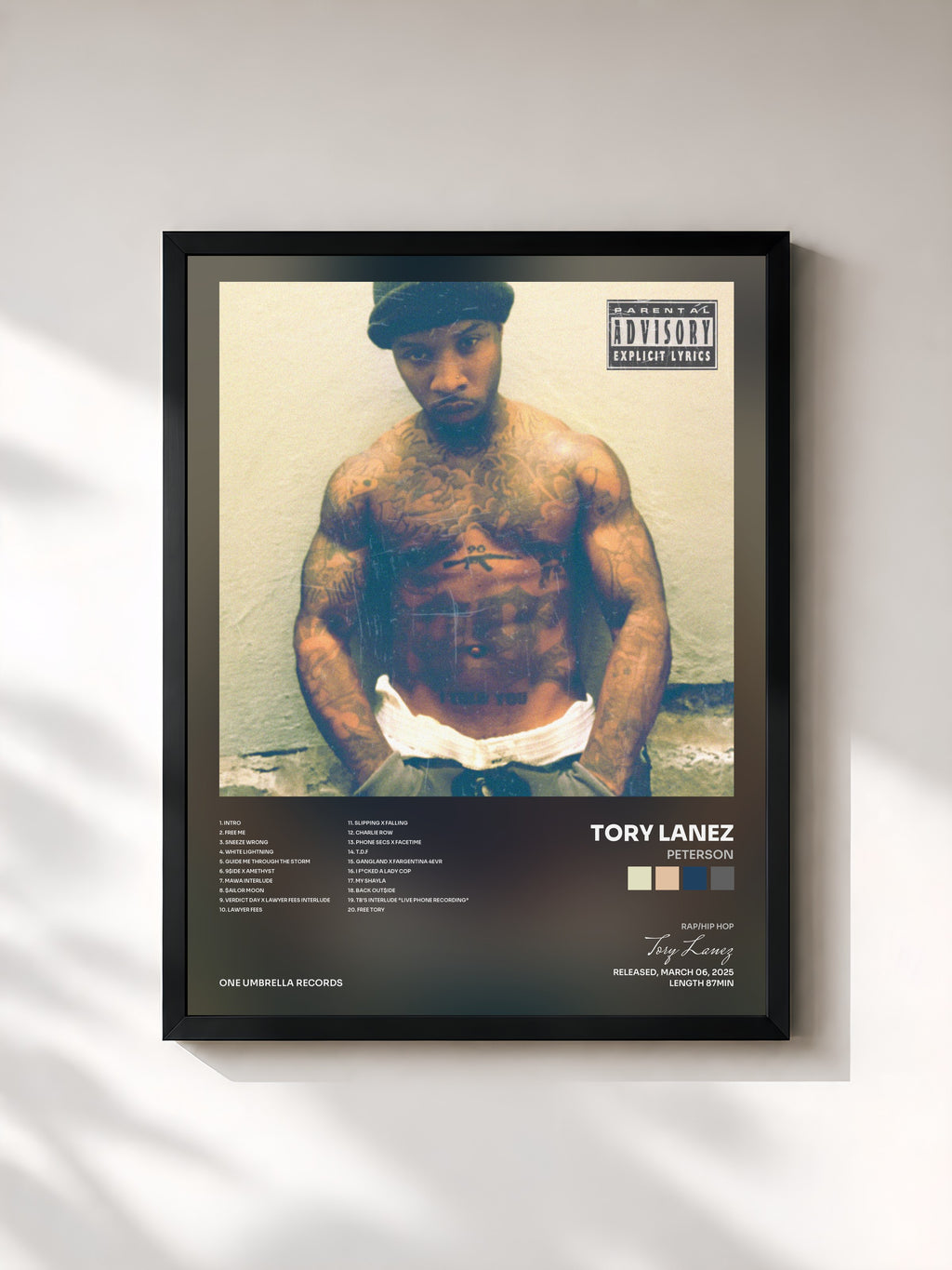 Tory Lanez · PETERSON