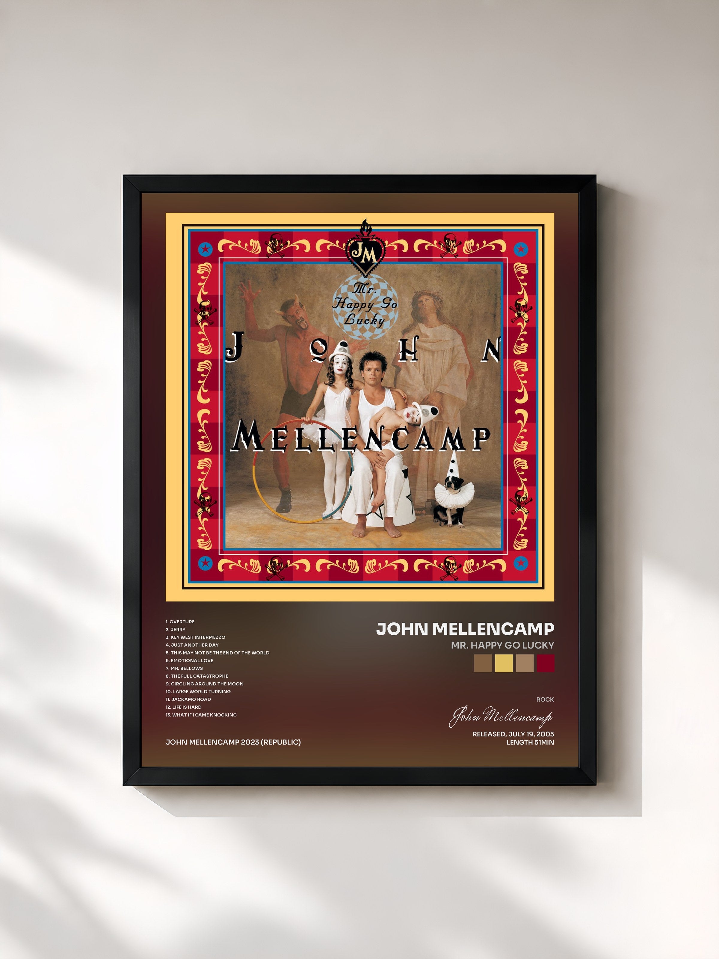 John Mellencamp · Mr. Happy Go Lucky