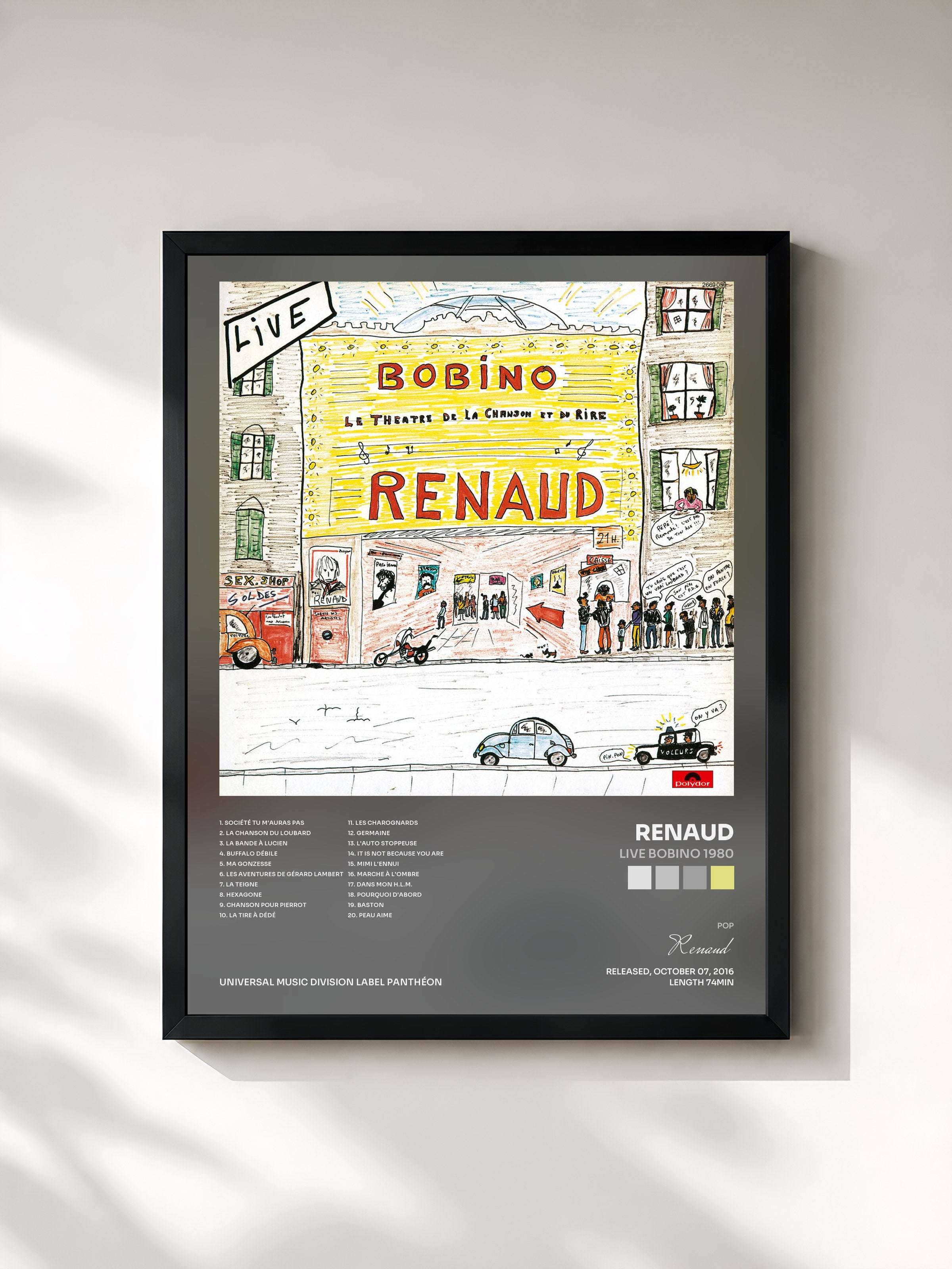 Renaud · Live Bobino 1980