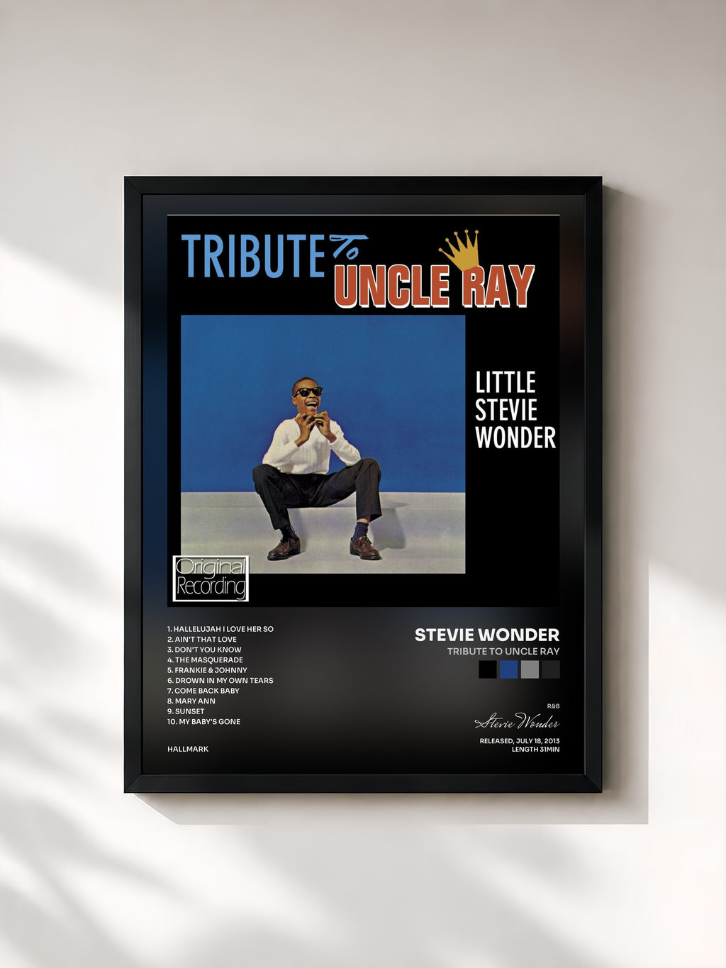 Stevie Wonder · Tribute To Uncle Ray