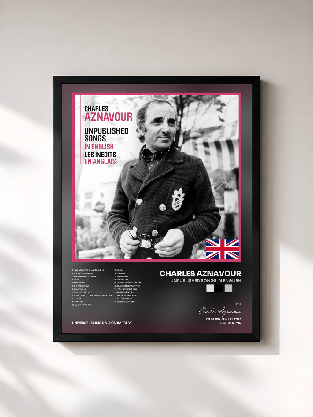 Charles Aznavour · Unpublished Songs In English