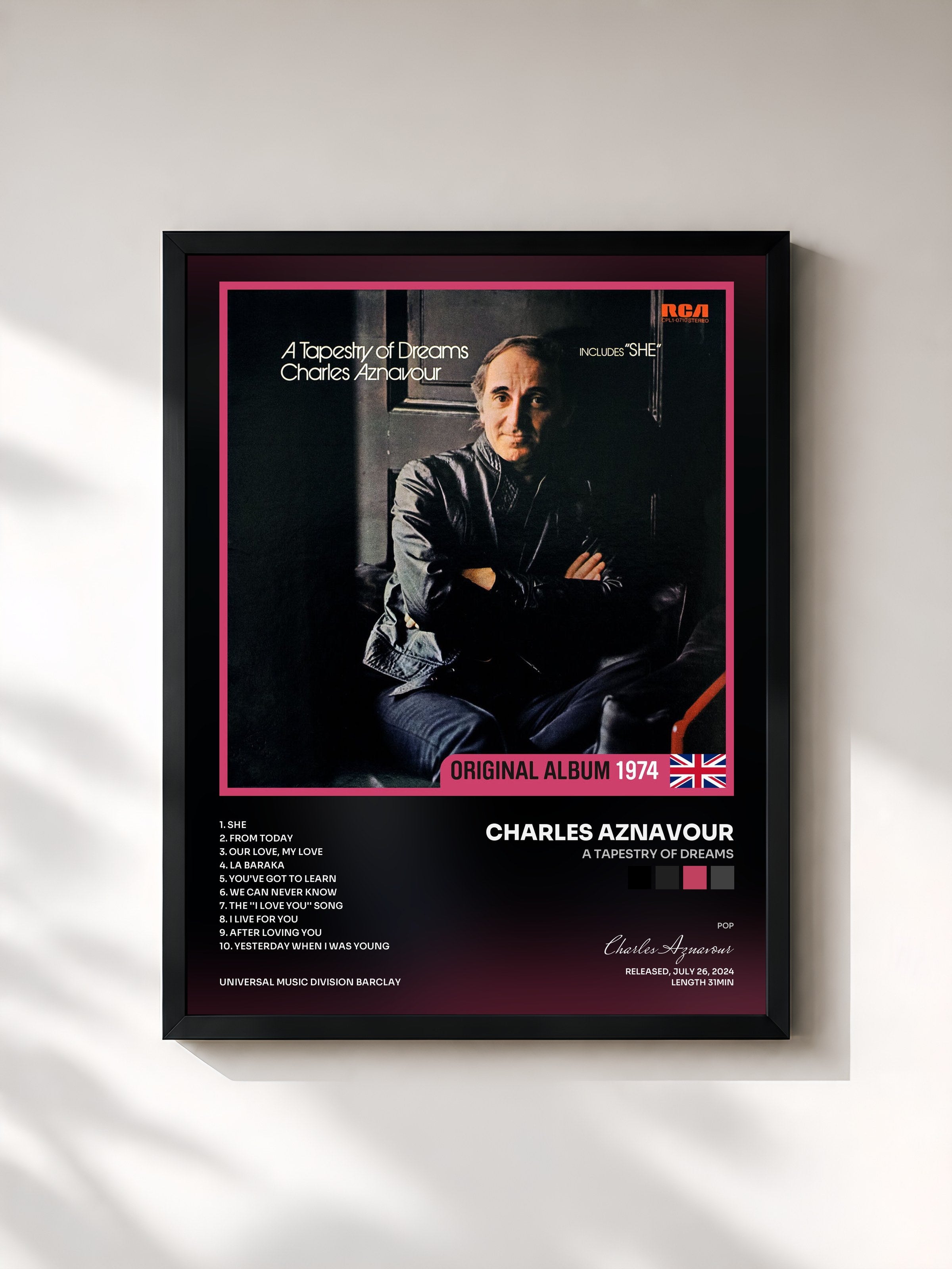 Charles Aznavour · A Tapestry Of Dreams