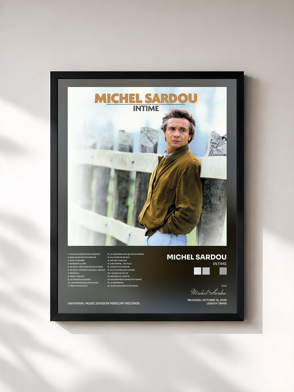 Michel Sardou · Intime