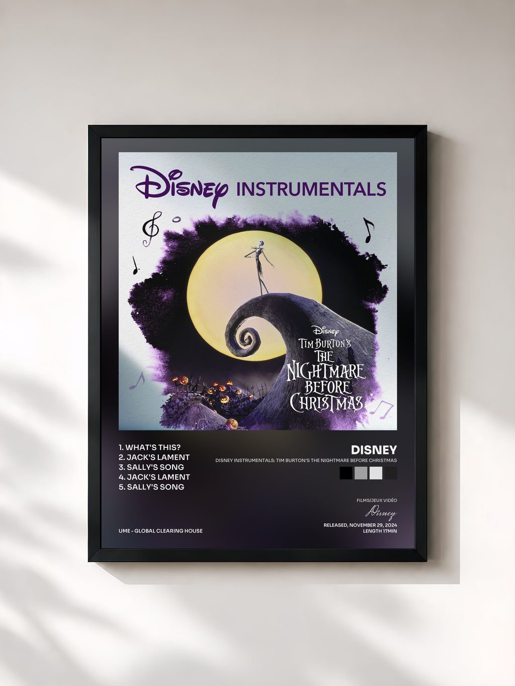 Disney · Disney Instrumentals: Tim Burton’s The Nightmare Before Christmas