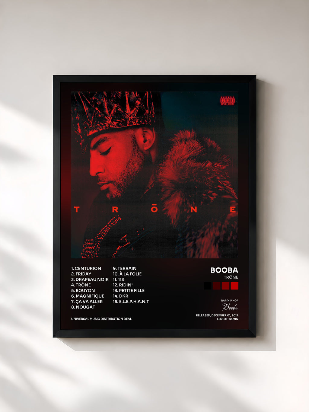 Booba · Trône
