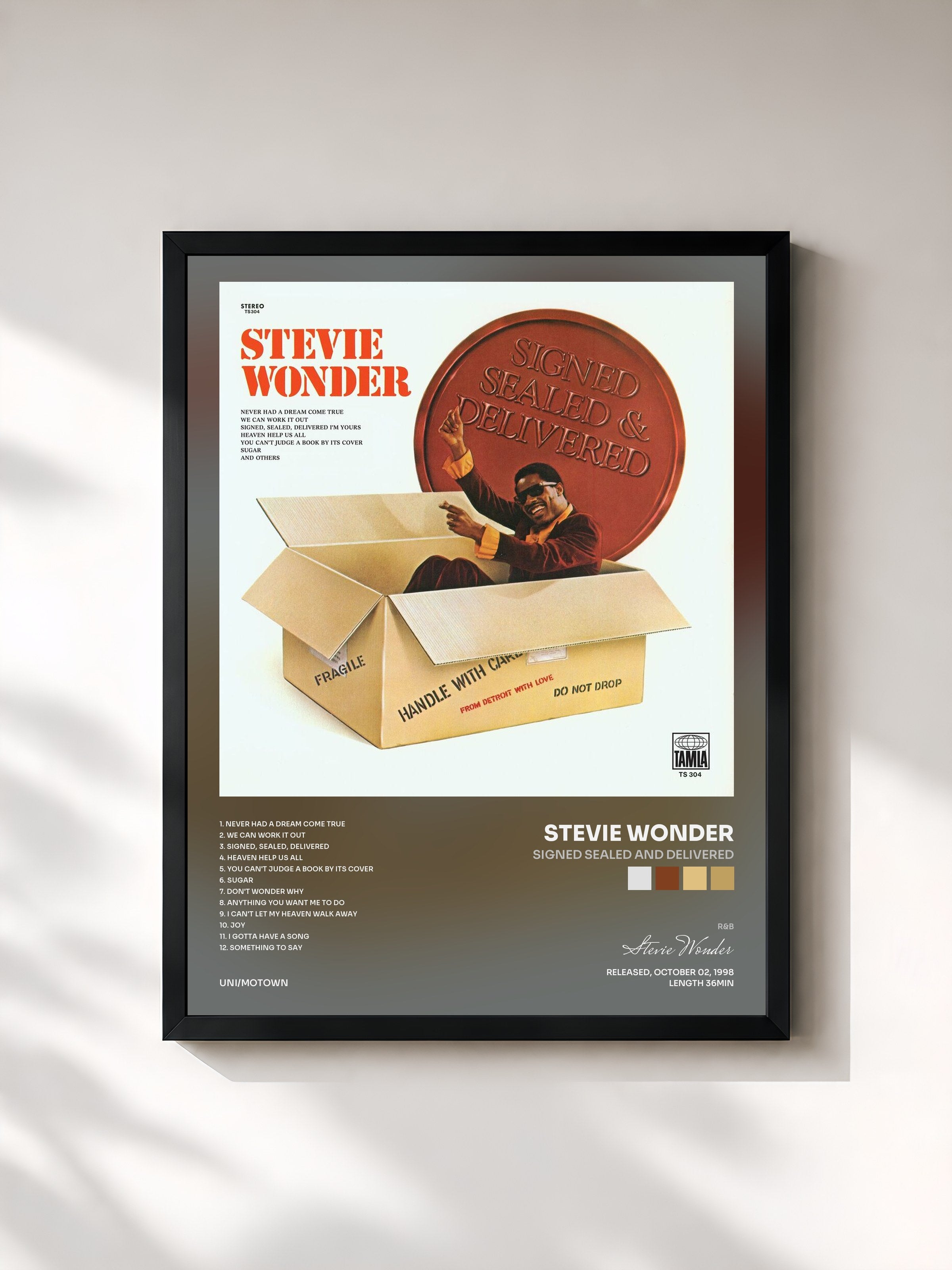 Stevie Wonder · Signed Sealed And Delivered
