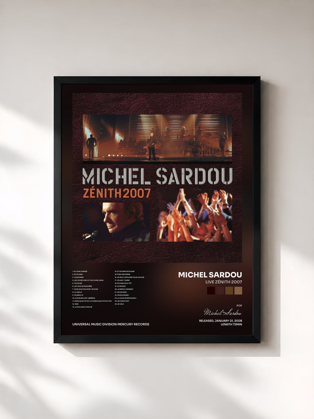 Michel Sardou · Live Zénith 2007