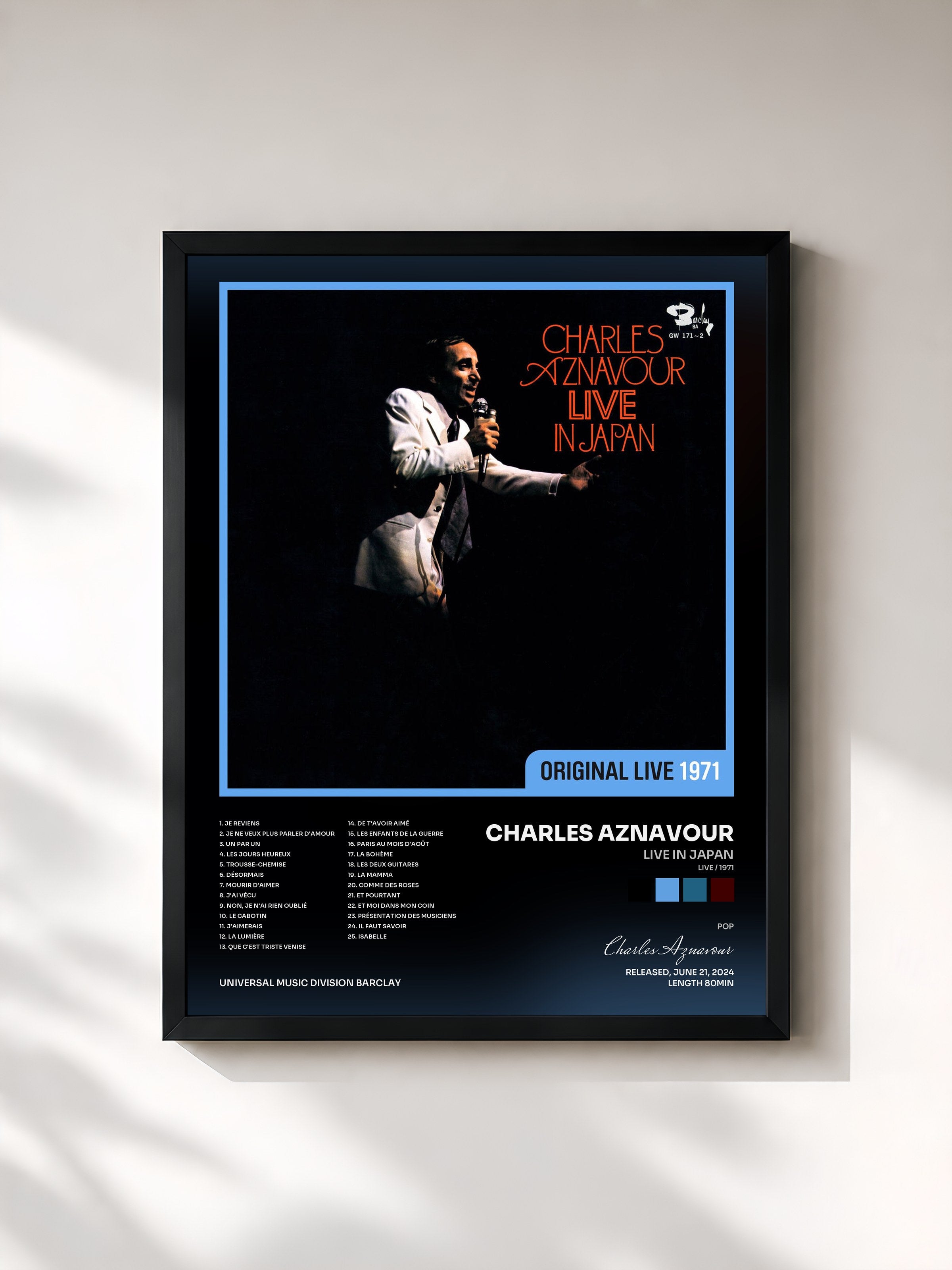 Charles Aznavour · Live In Japan (Live / 1971)