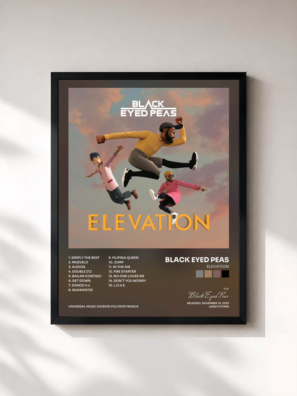 Black Eyed Peas · Elevation