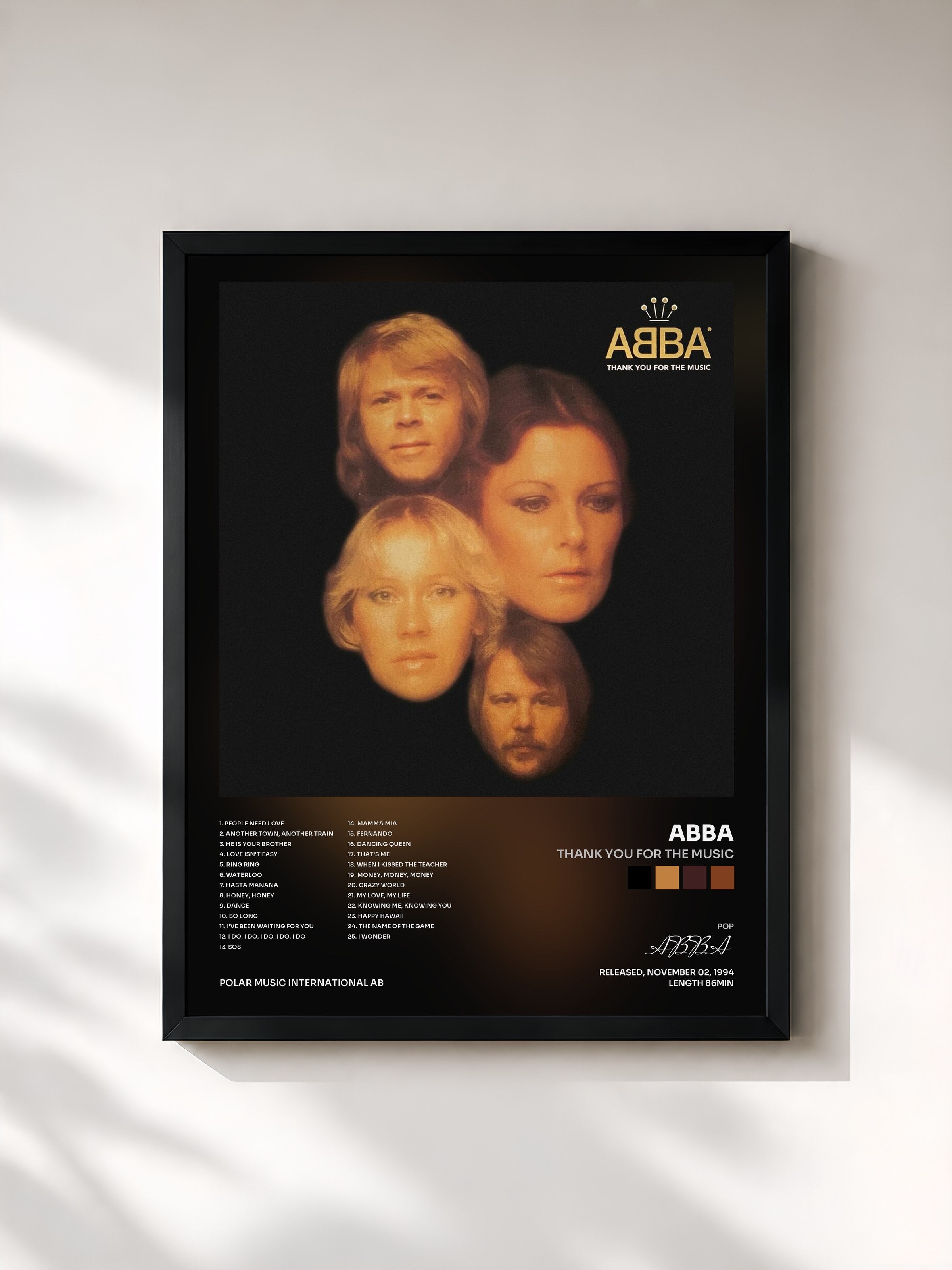 ABBA · Thank You For The Music