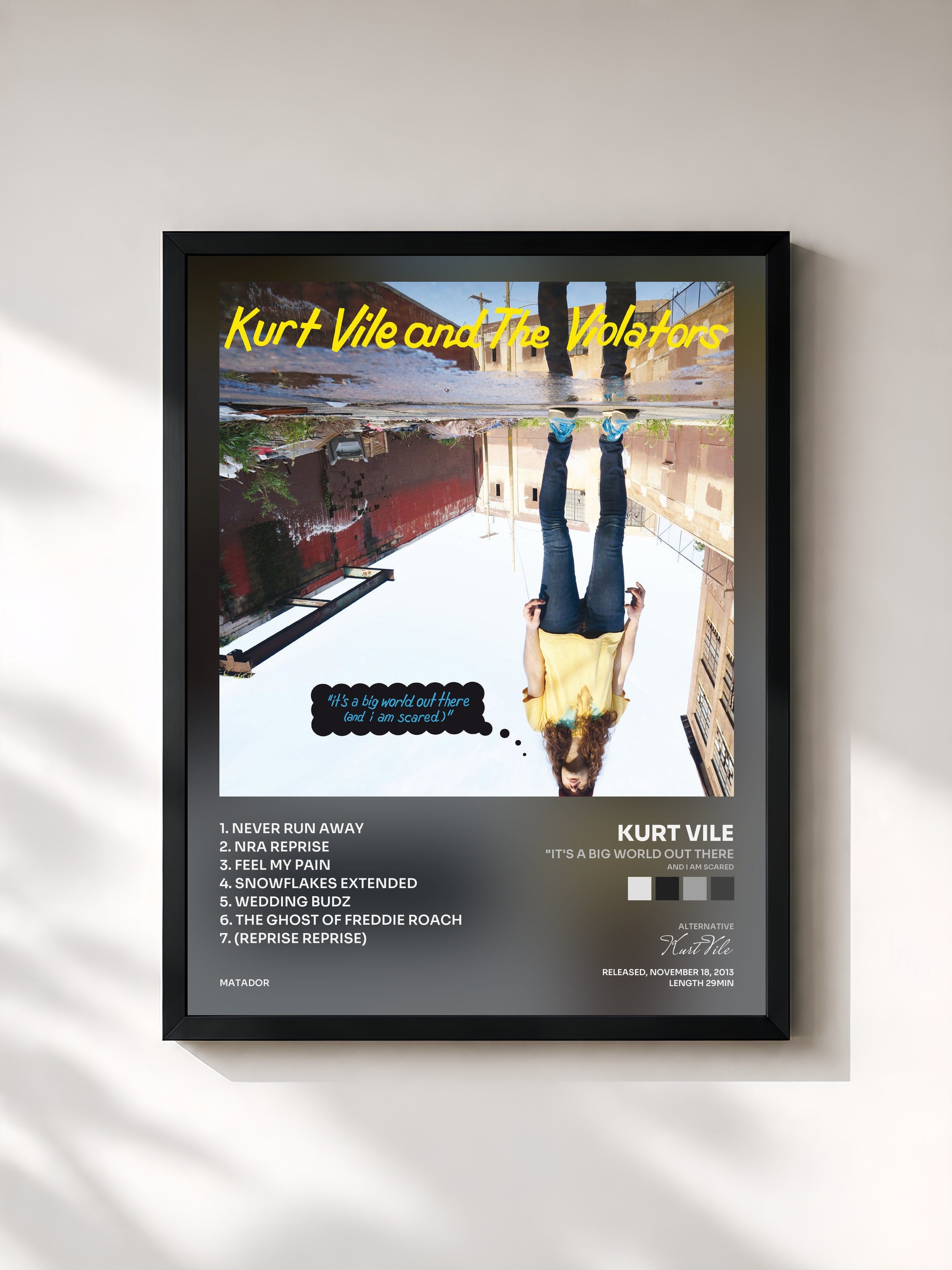 Kurt Vile · "it's a big world out there (and i am scared)"