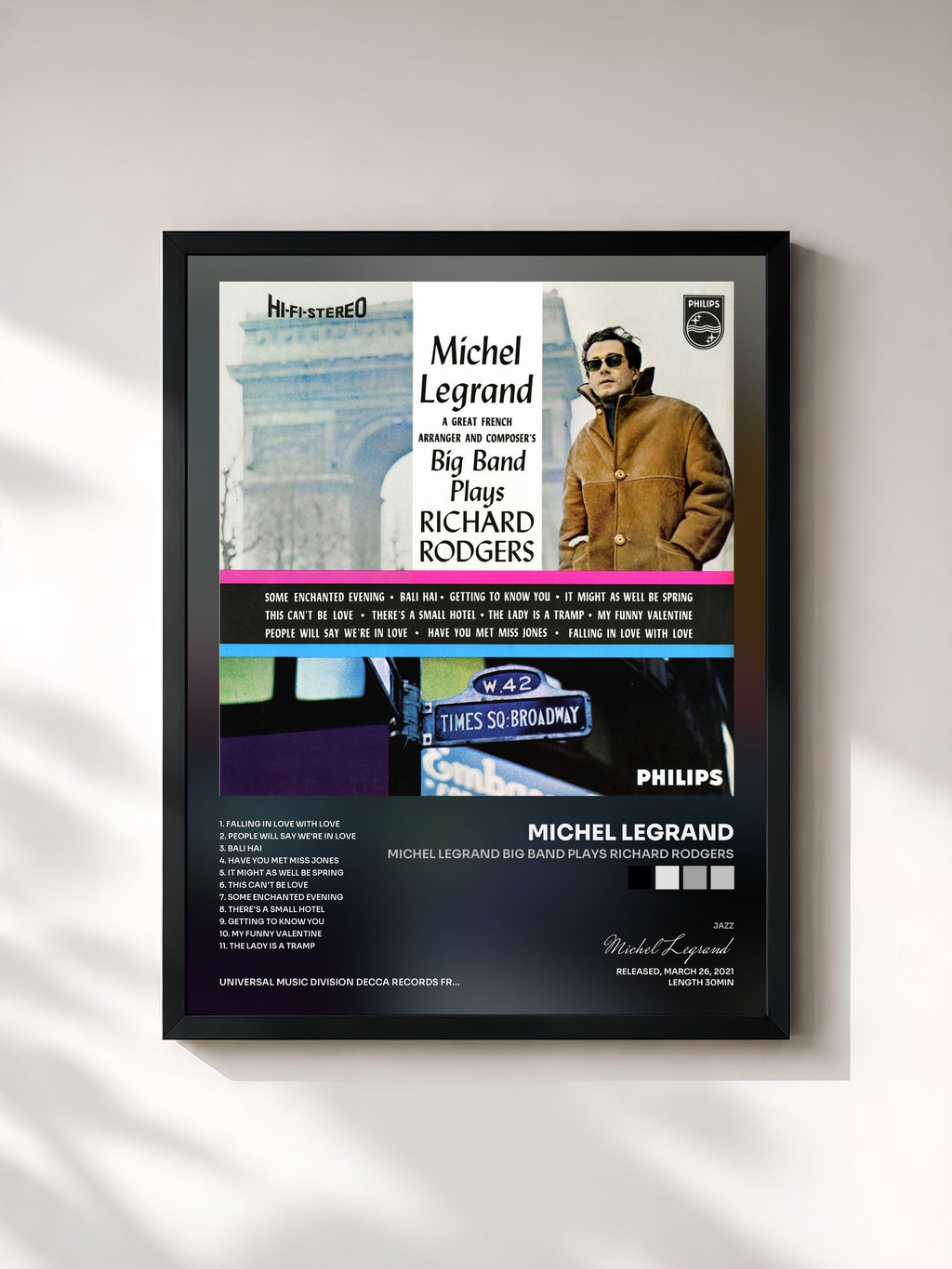 Michel Legrand · Michel Legrand Big Band Plays Richard Rodgers