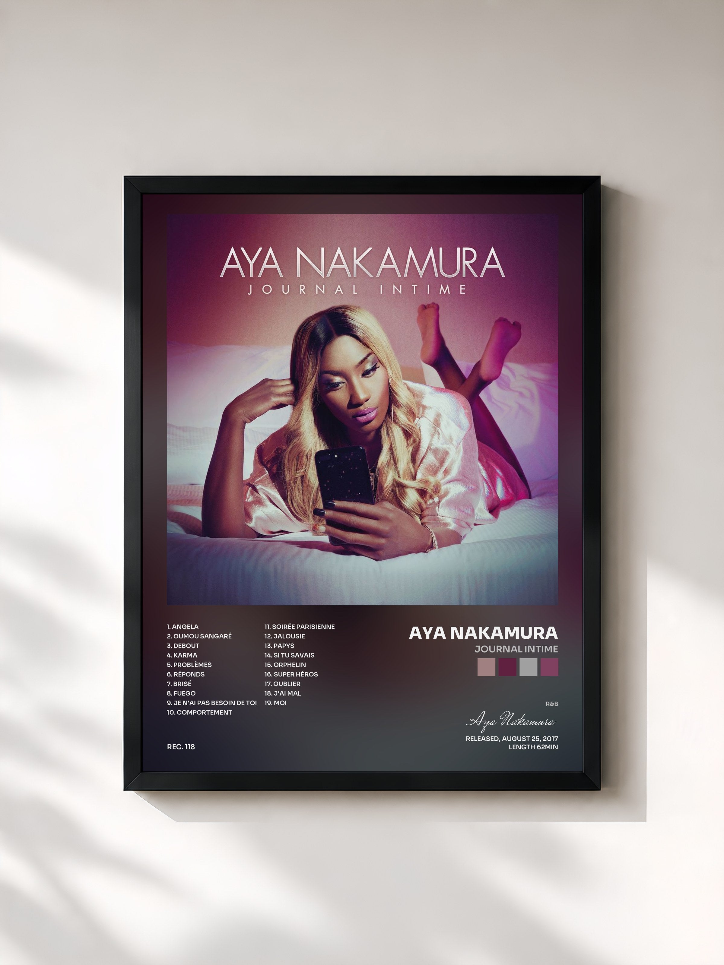 Aya Nakamura · Journal intime