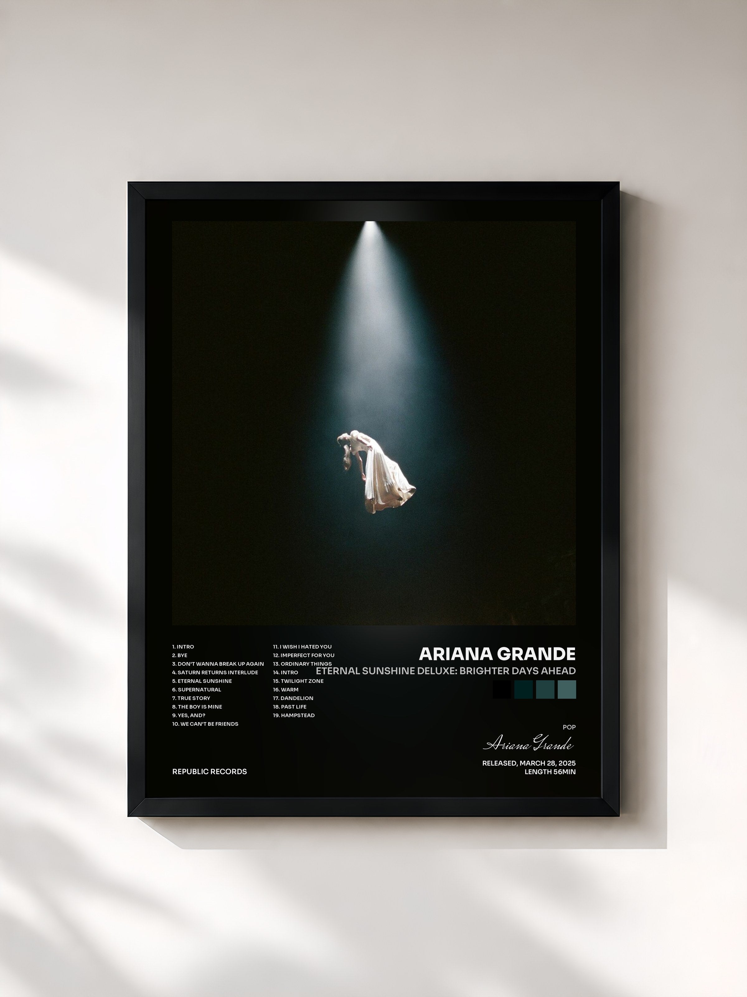 Ariana Grande · eternal sunshine deluxe: brighter days ahead