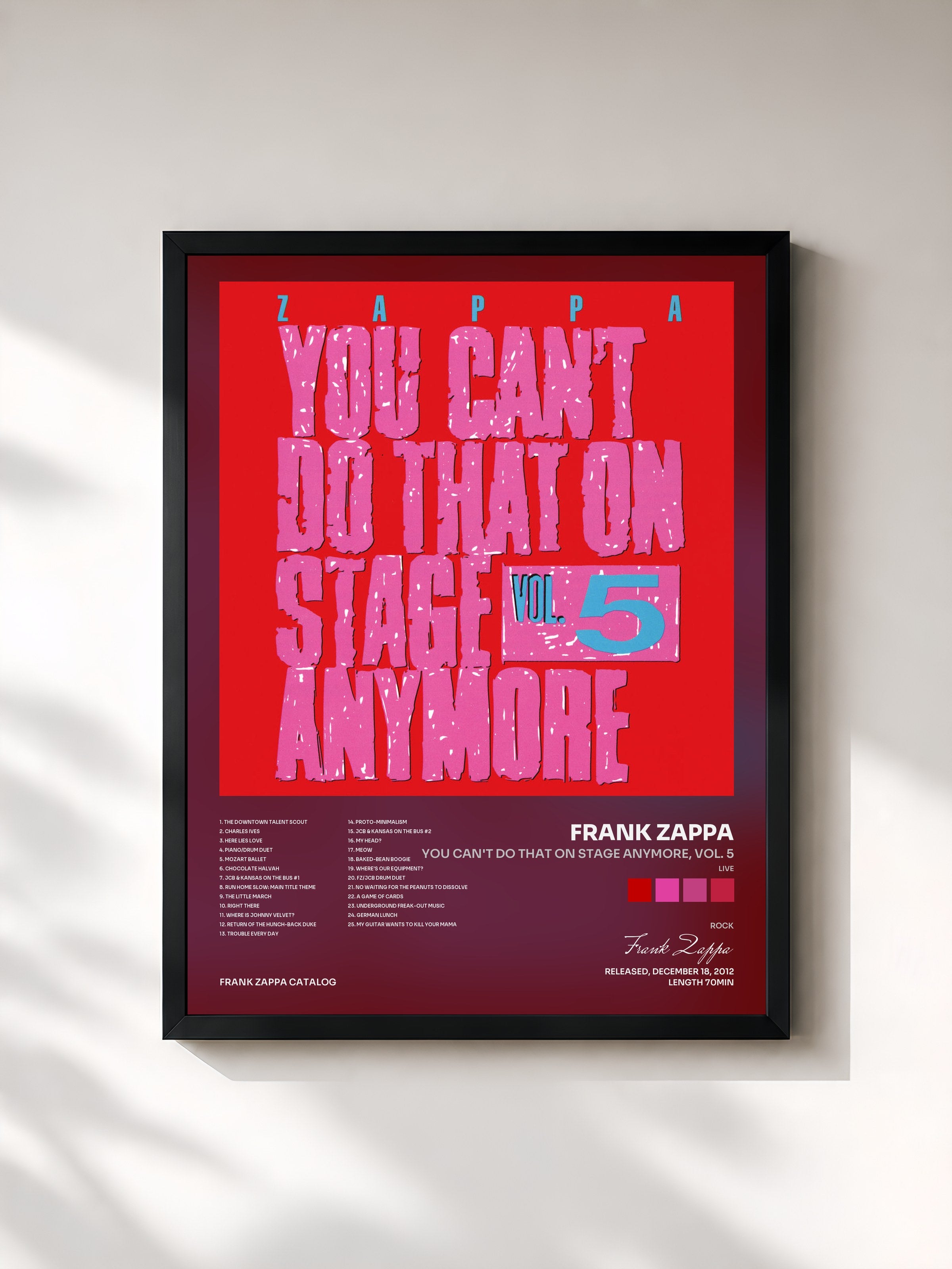 Frank Zappa · You Can't Do That On Stage Anymore, Vol. 5 (Live)