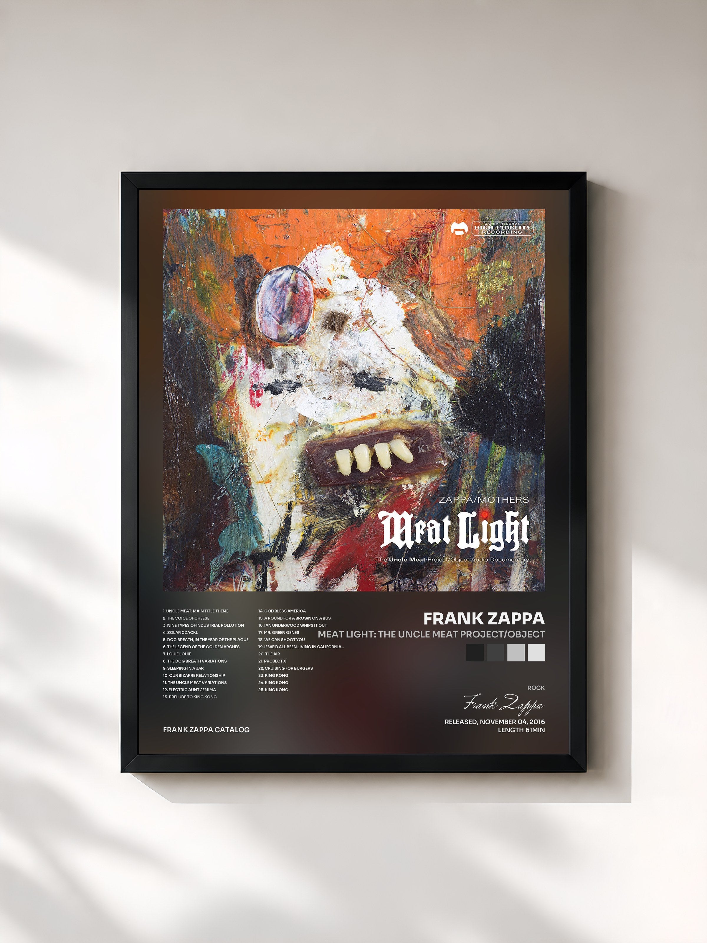 Frank Zappa · Meat Light: The Uncle Meat Project/Object