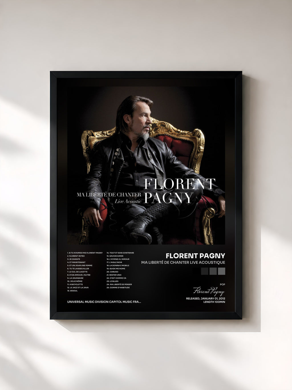 Florent Pagny · Ma Liberté De Chanter Live Acoustique