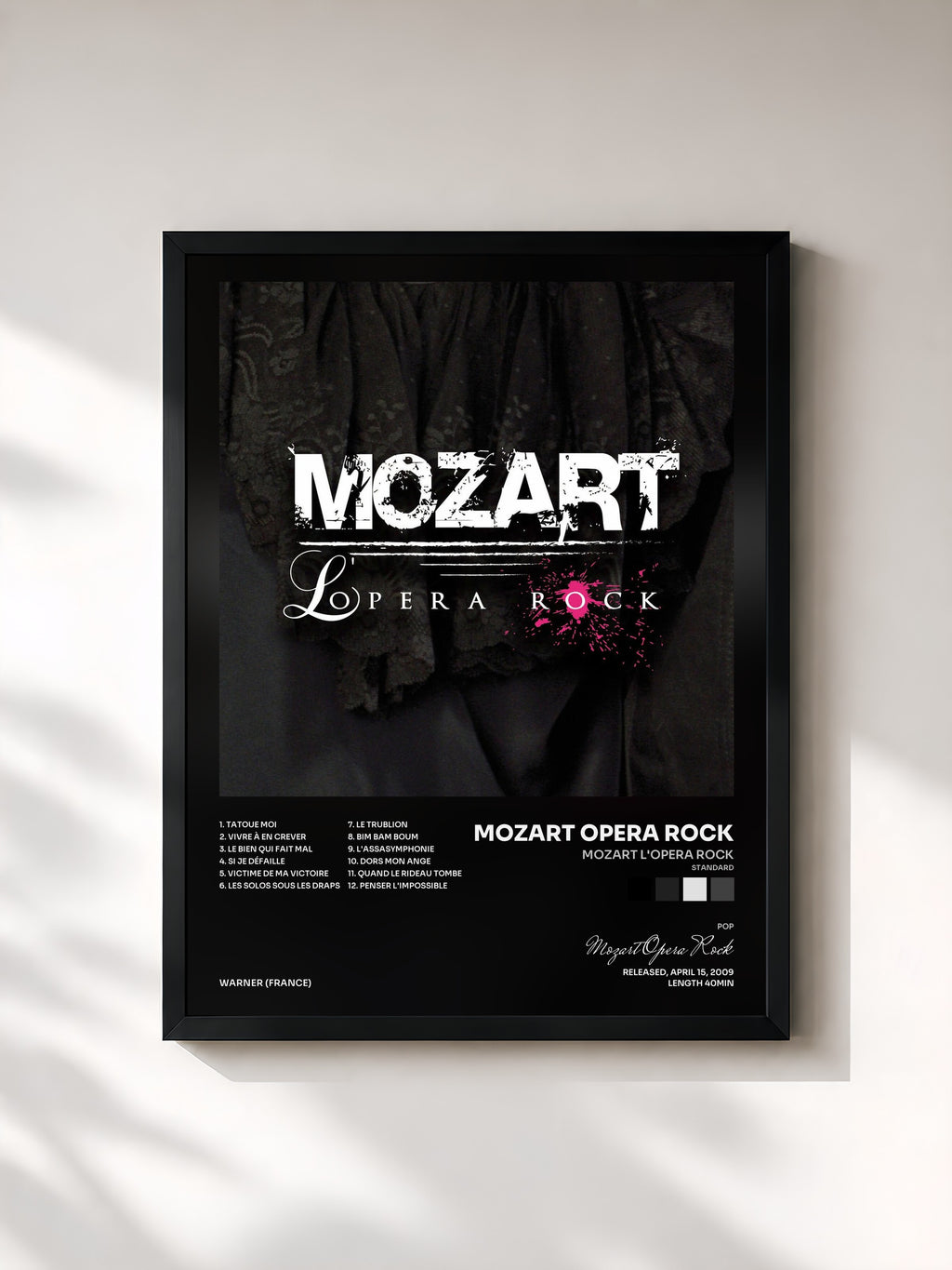 Mozart Opera Rock · Mozart l'Opera Rock (standard)