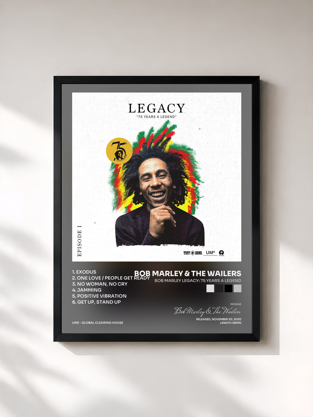 Bob Marley & The Wailers · Bob Marley Legacy: 75 Years A Legend
