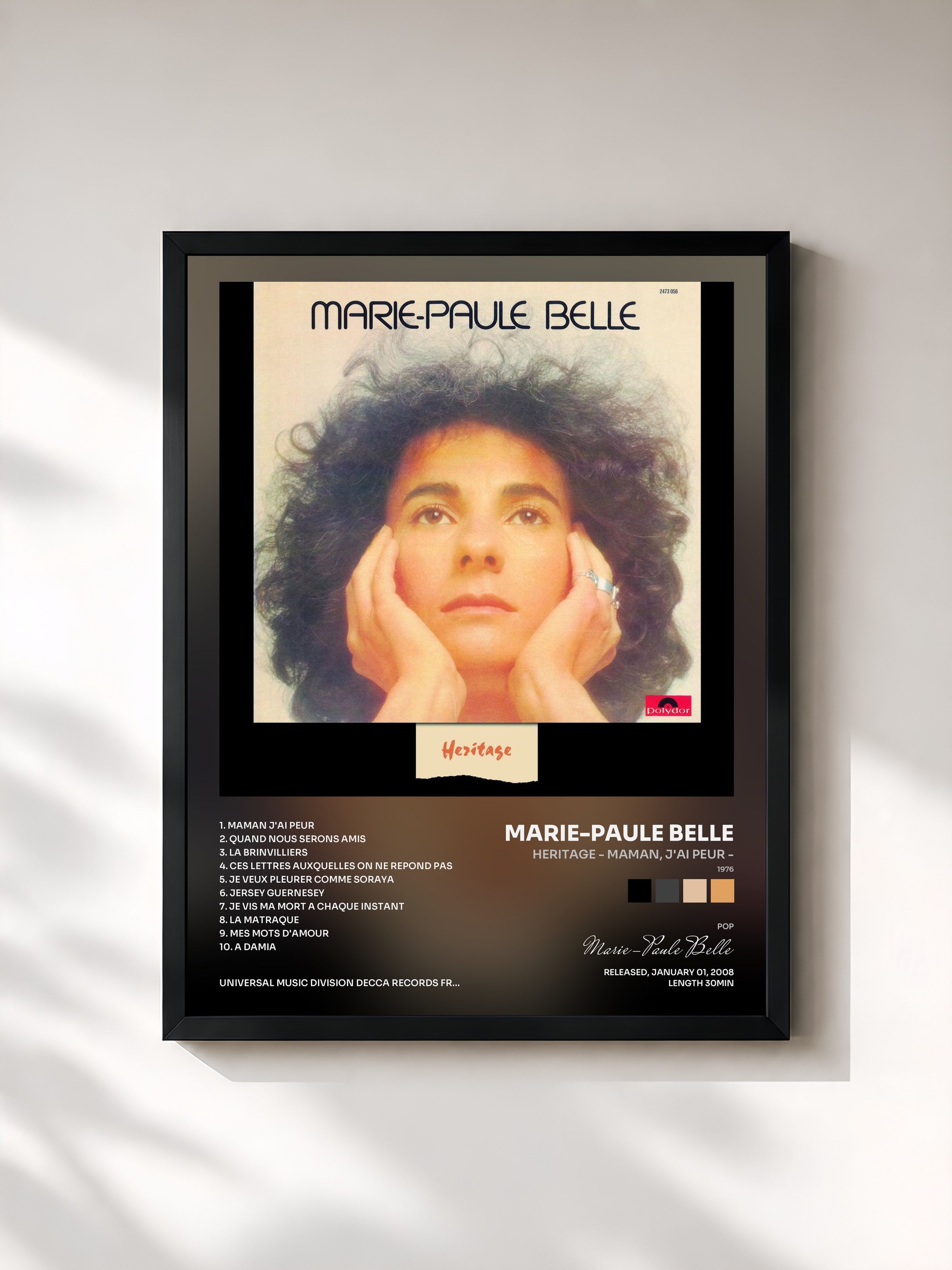 Marie-Paule Belle · Heritage - Maman, J'ai Peur - (1976)