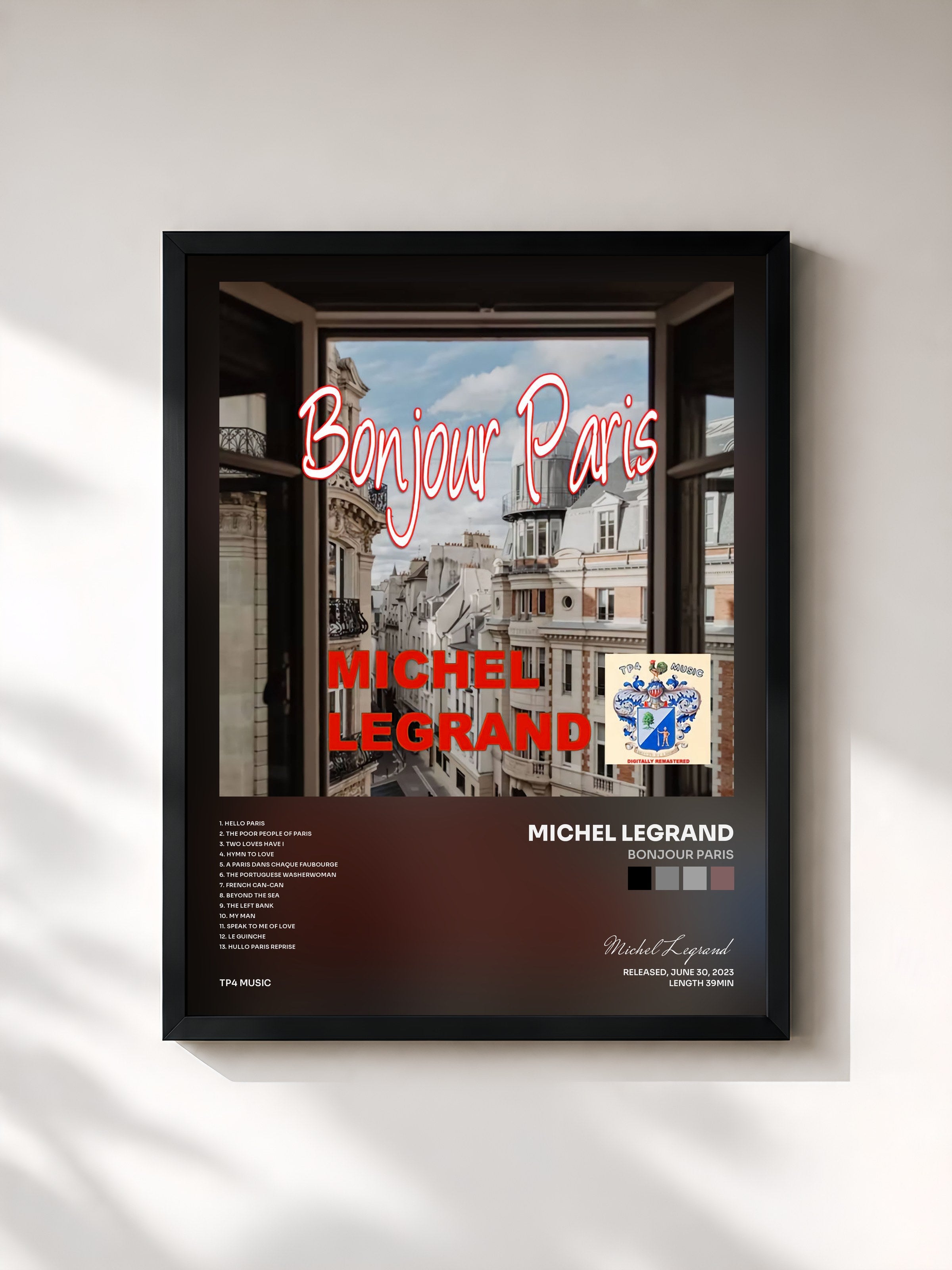 Michel Legrand · Bonjour Paris