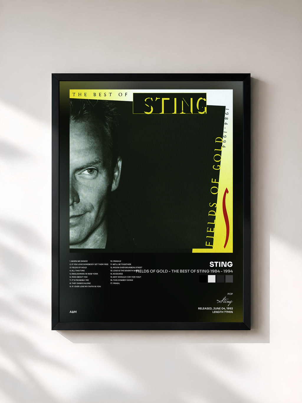 Sting · Fields Of Gold - The Best Of Sting 1984 - 1994