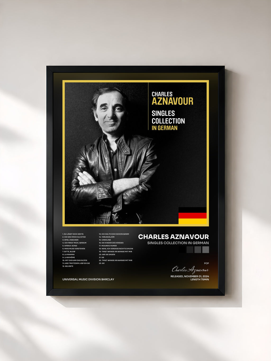 Charles Aznavour · Singles Collection In German