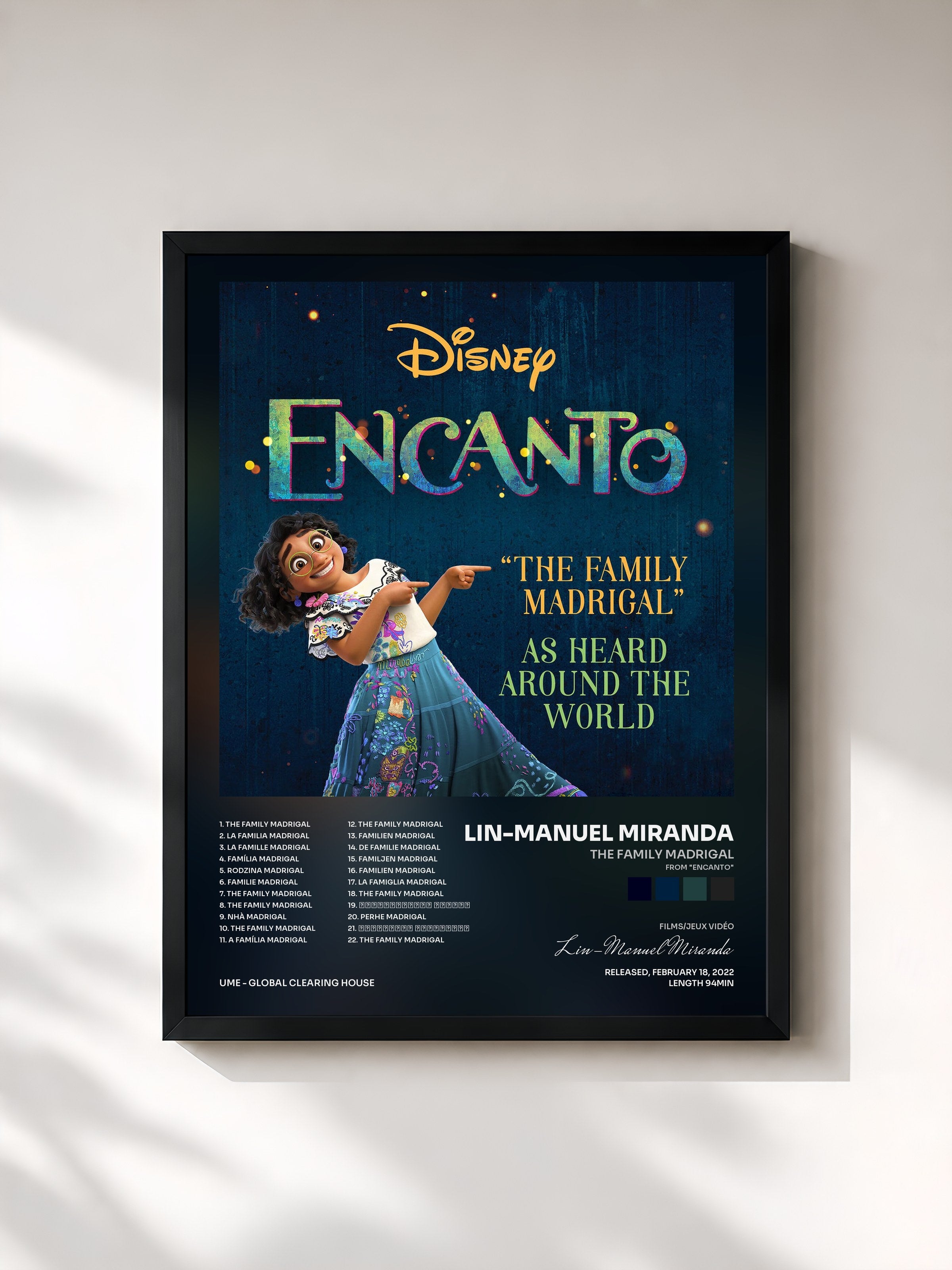 Lin-Manuel Miranda · The Family Madrigal (From "Encanto")