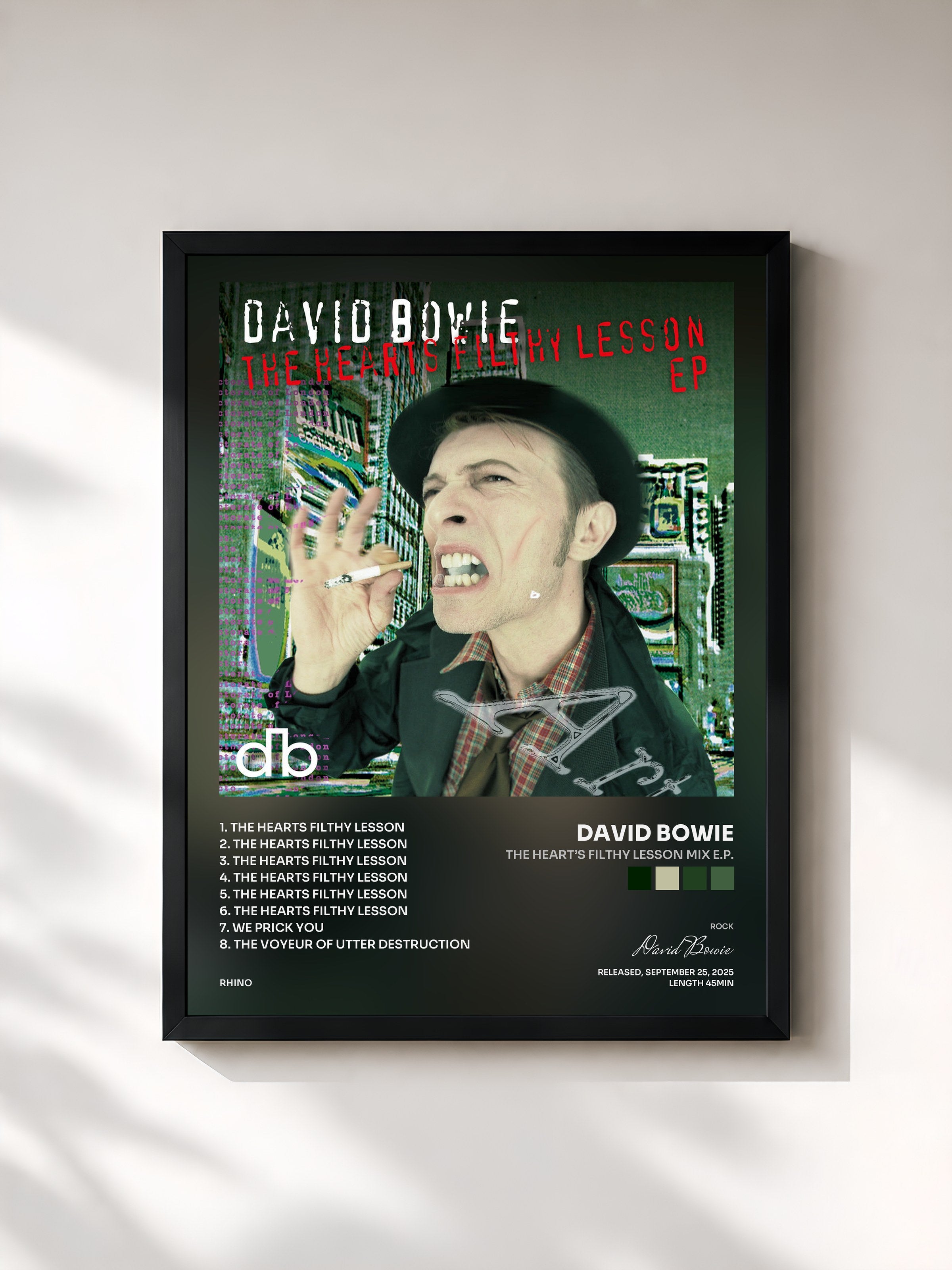 David Bowie · The Heart’s Filthy Lesson Mix E.P.