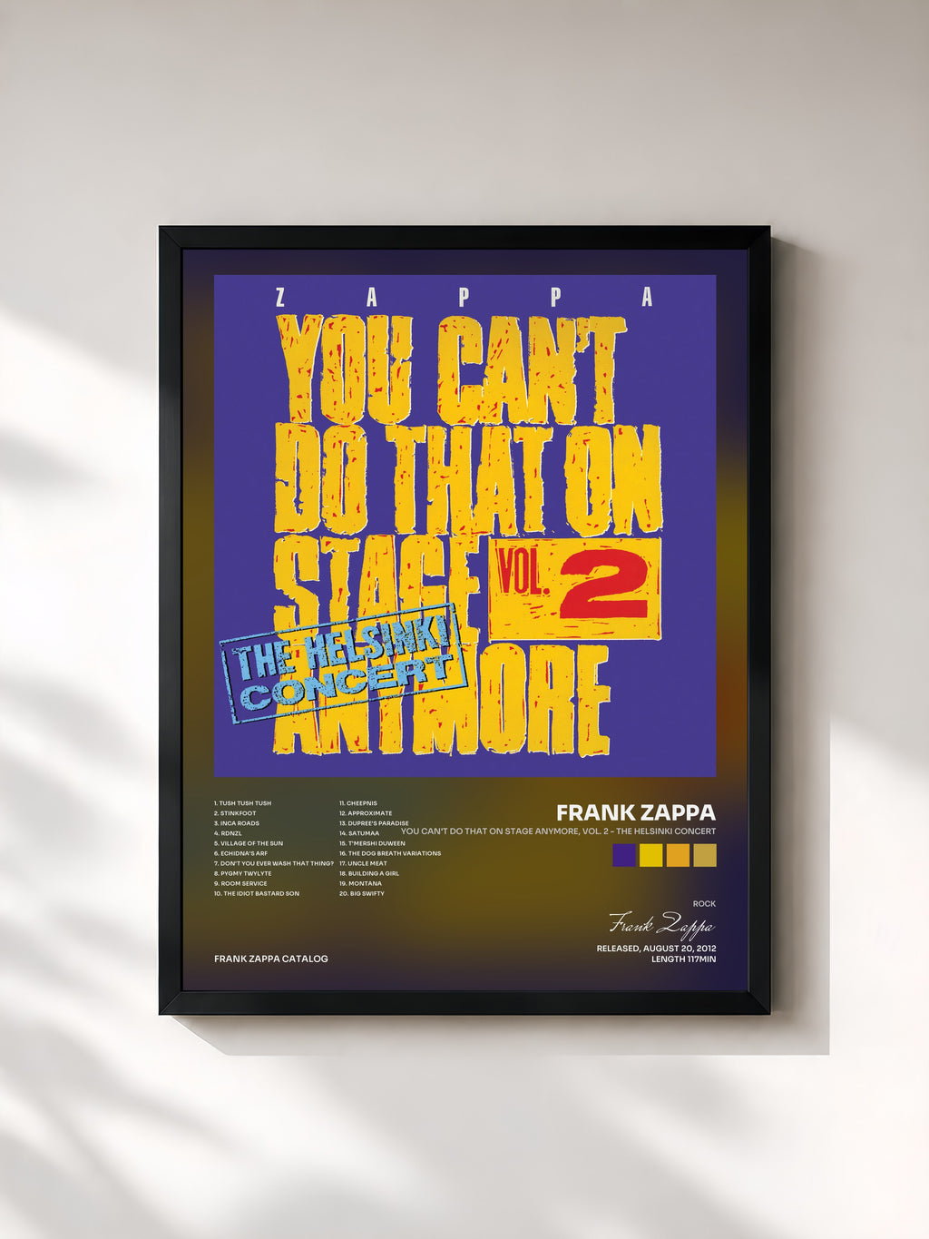 Frank Zappa · You Can't Do That On Stage Anymore, Vol. 2 - The Helsinki Concert