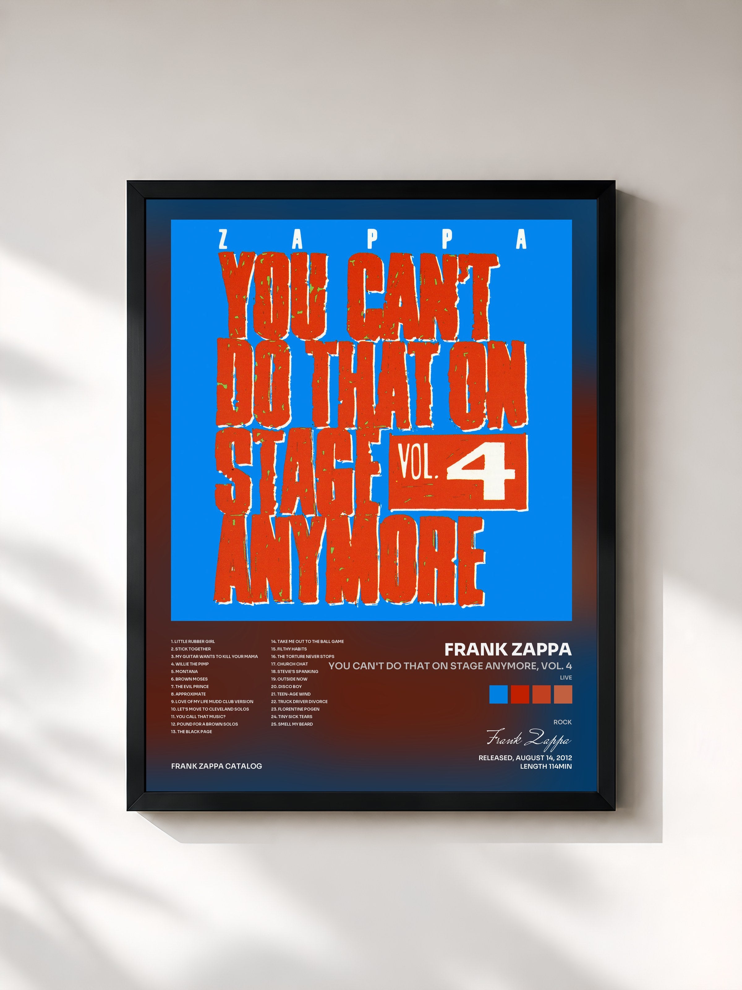 Frank Zappa · You Can't Do That On Stage Anymore, Vol. 4 (Live)