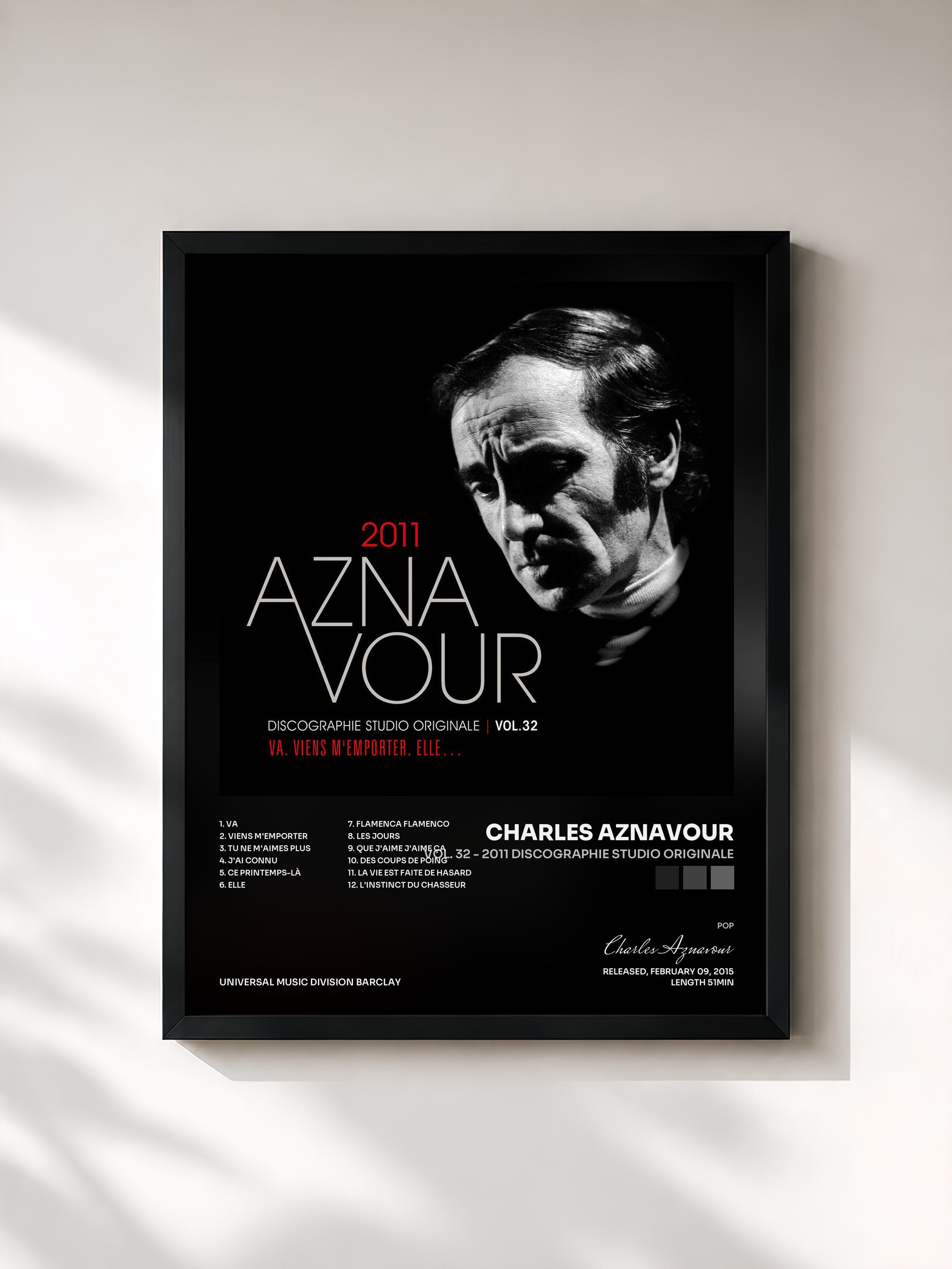 Charles Aznavour · Vol. 32 - 2011 Discographie studio originale